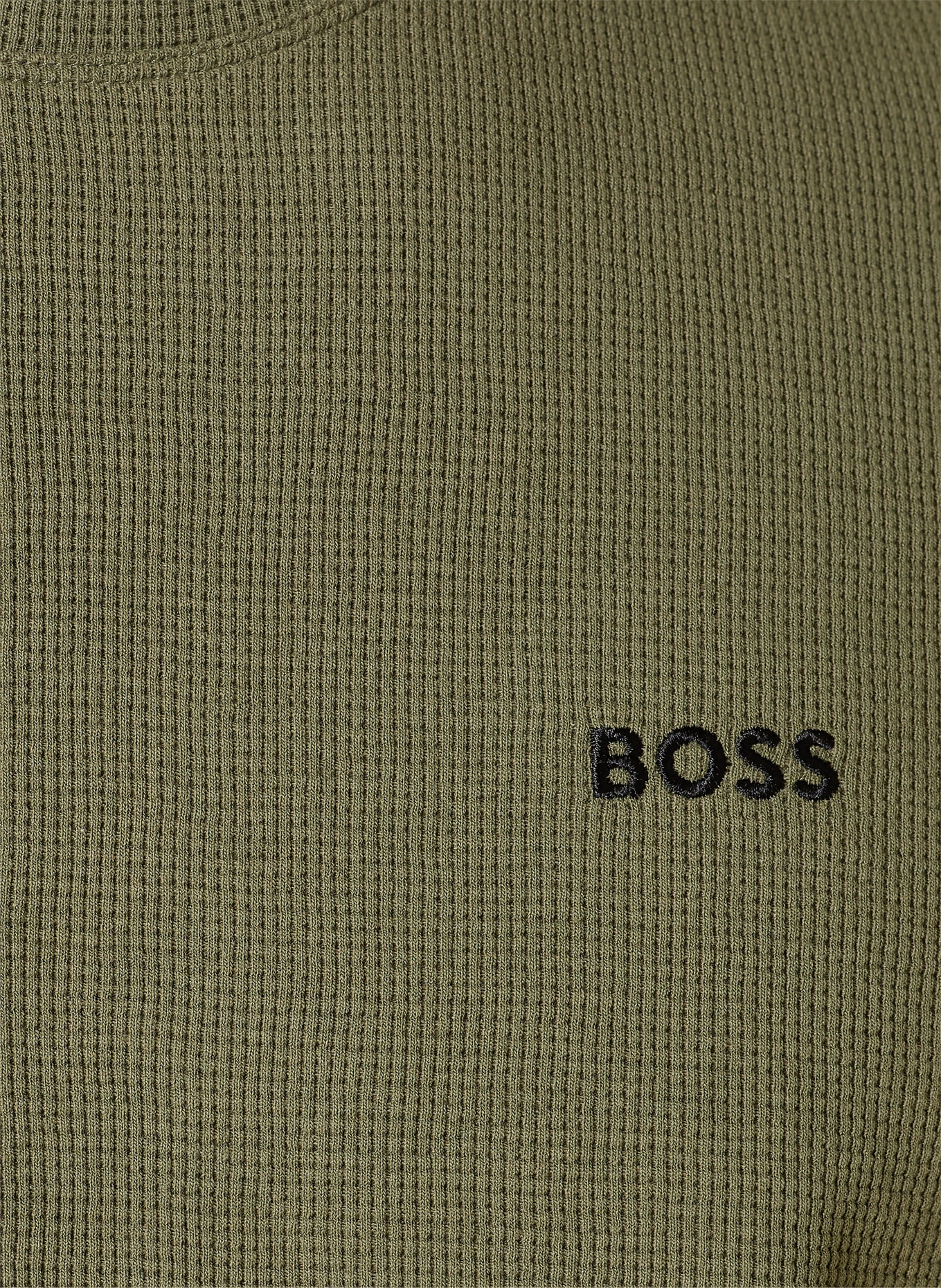 BOSS Koszulka od piżamy: KHAKI