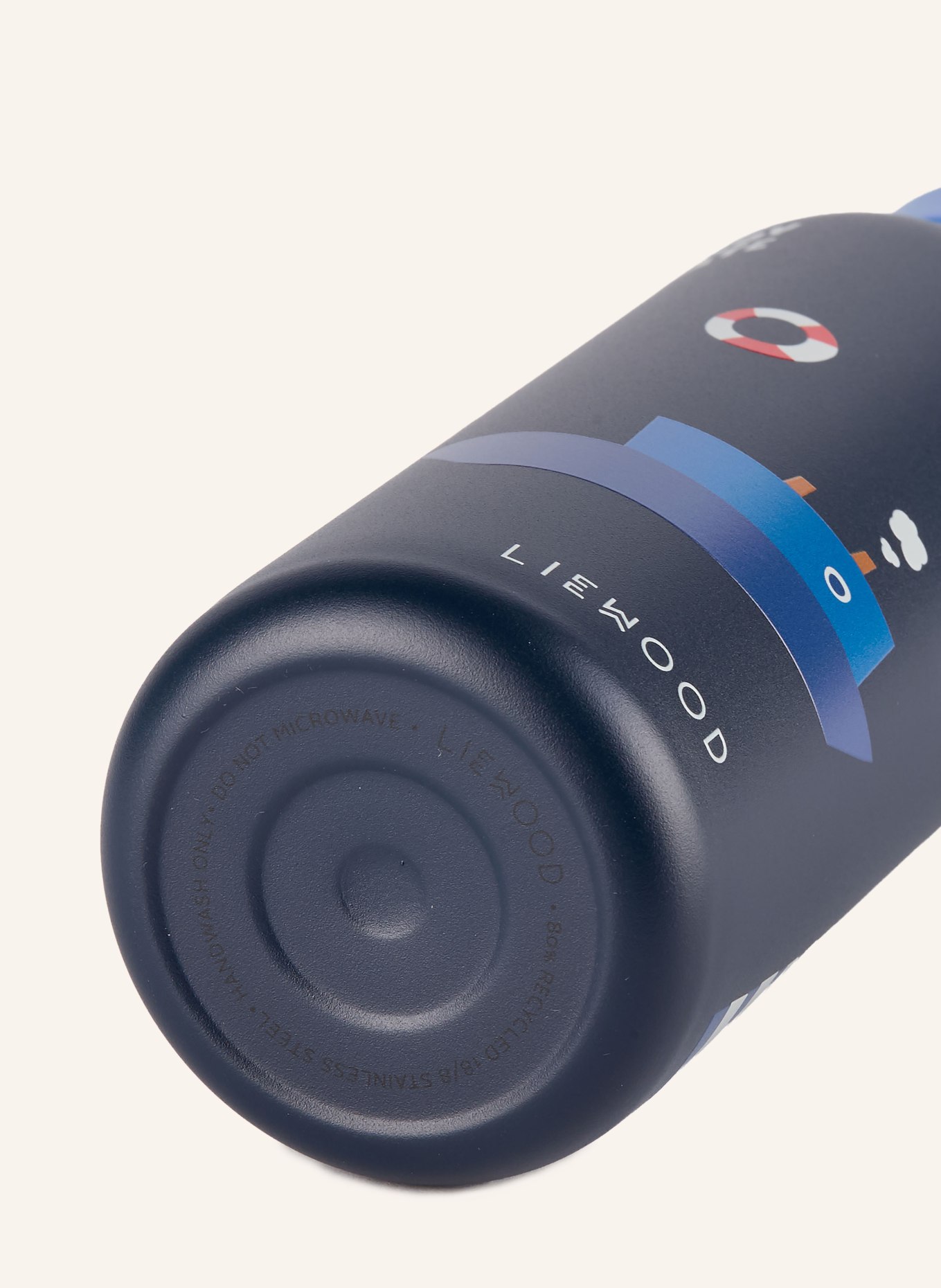 LIEWOOD Butelka do picia FALK: GRANATOWY / NIEBIESKI