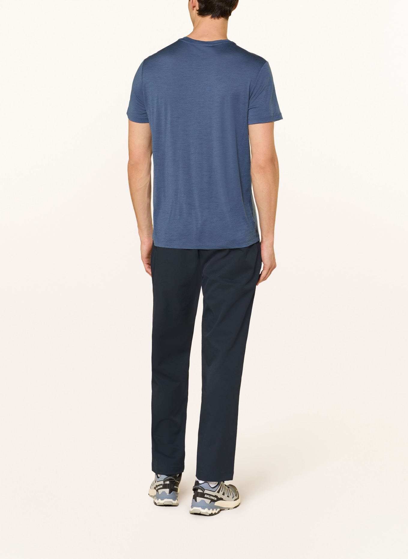 icebreaker T-Shirt aus Merinowolle: BLAU