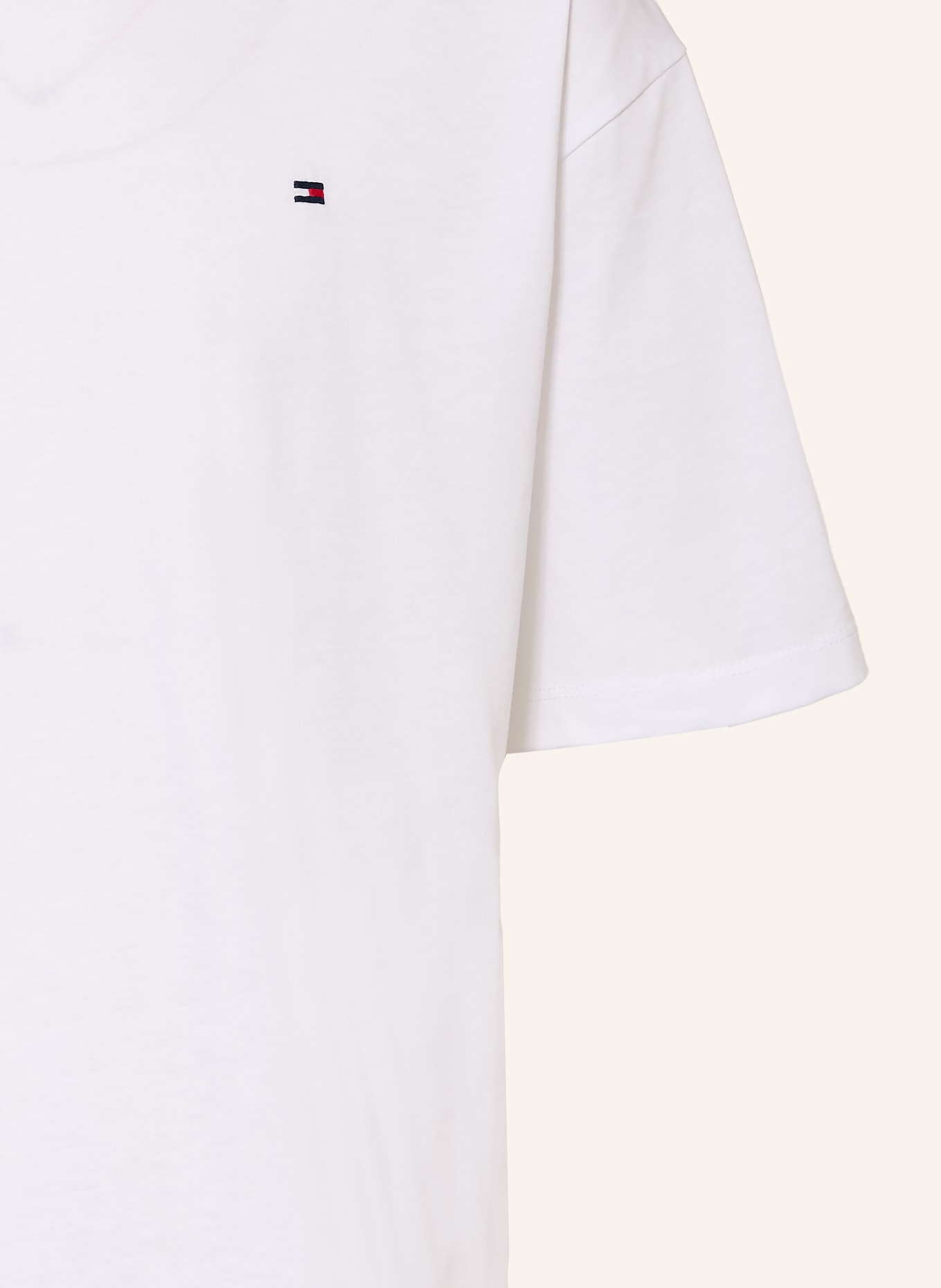 TOMMY HILFIGER T-shirt: BLANC