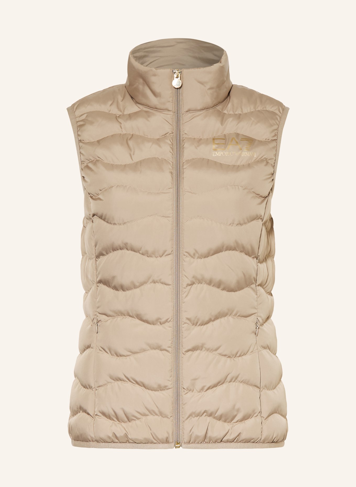 EA7 EMPORIO ARMANI TRAIN CORE functional vest: BEIGE