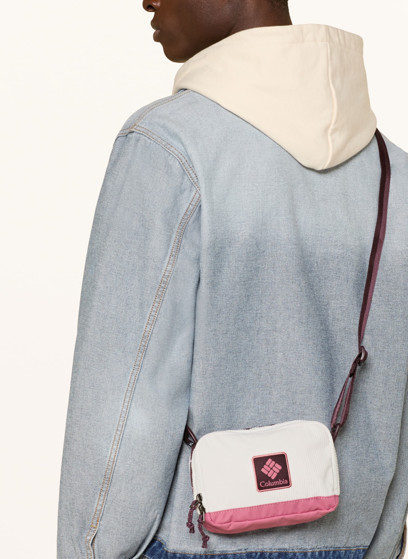 Columbia TRAIL TRAVELER™ crossbody bag: WHITE / DUSKY PINK