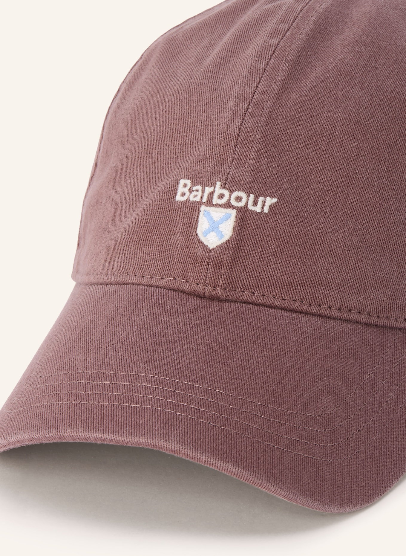 Barbour Czapka CASCADE: BRĄZOWY / JASNONIEBIESKI / BIAŁY