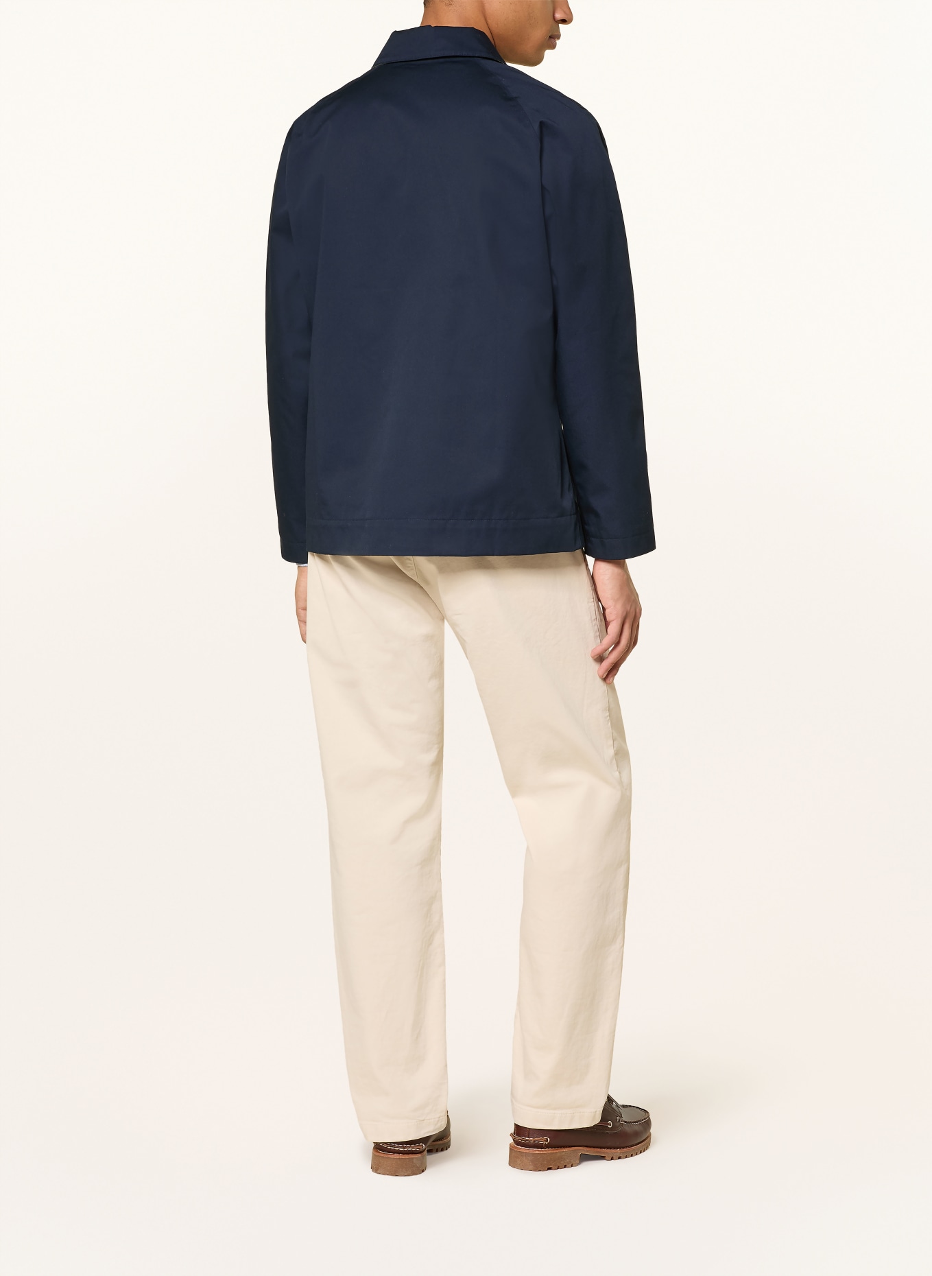 Barbour Bunda ROKING WATERPROOF: TMAVĚ MODRÁ