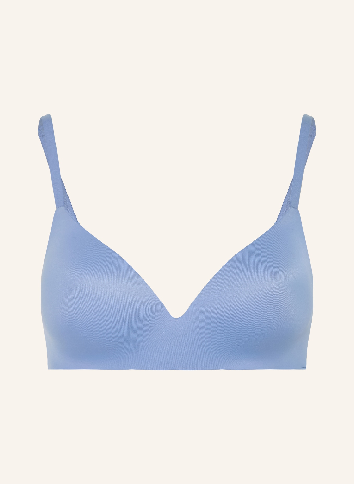 Calvin Klein Podprsenka pod tričko PERFECTLY FIT: ČERNOŠEDÁ