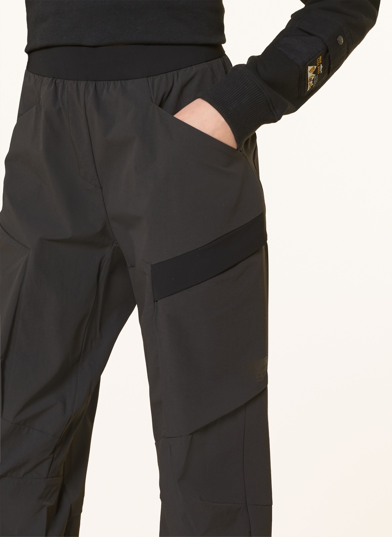 DYNAFIT Trekingové kalhoty TRANSALPER: ČERNÁ