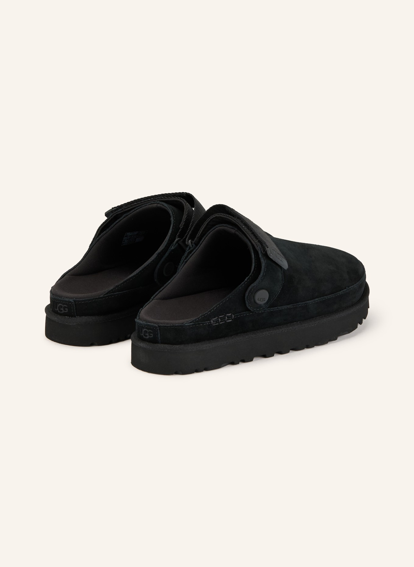 UGG Slides GOLDENSTAR CLOG: BLACK