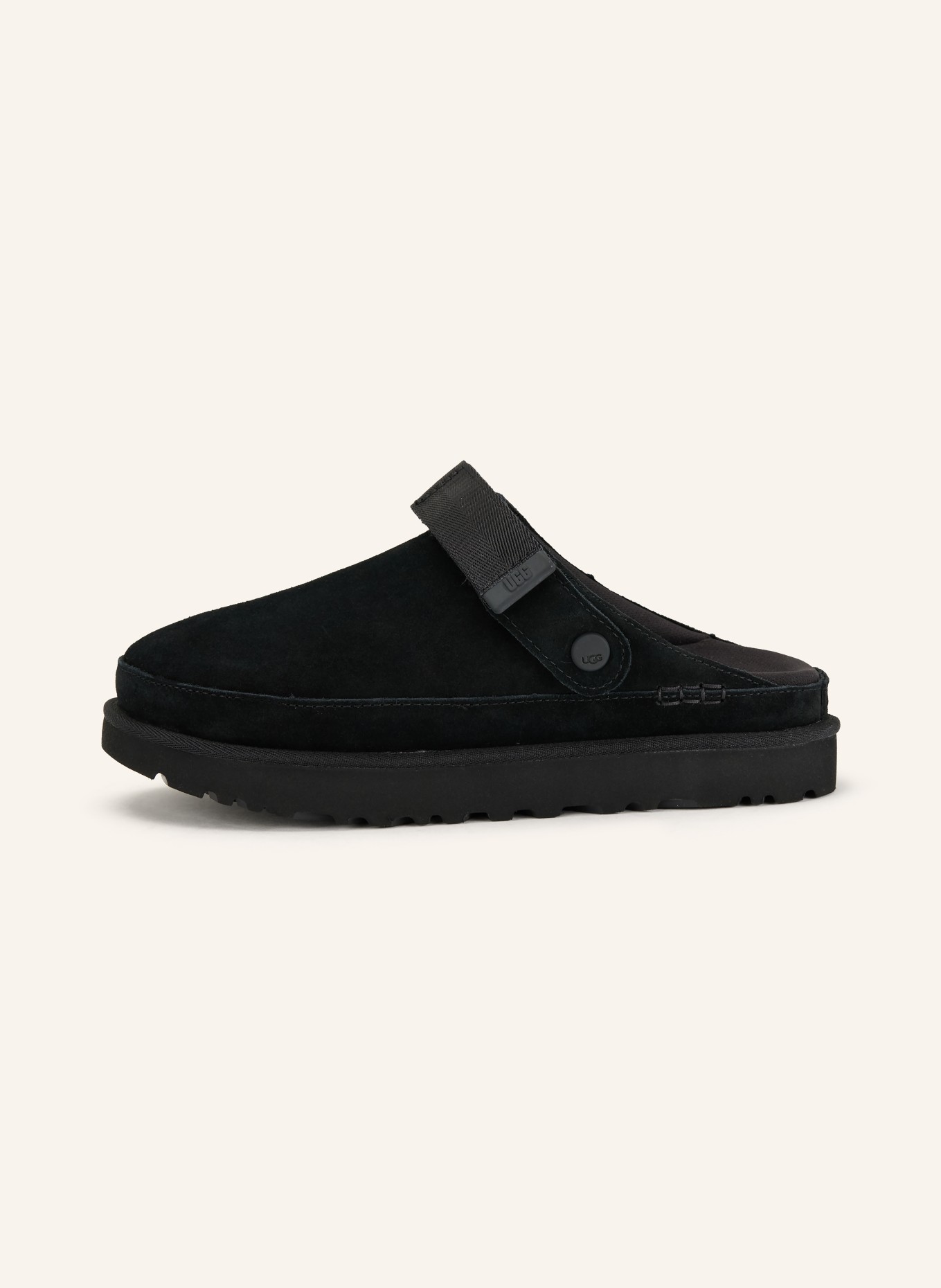 UGG Slides GOLDENSTAR CLOG: BLACK