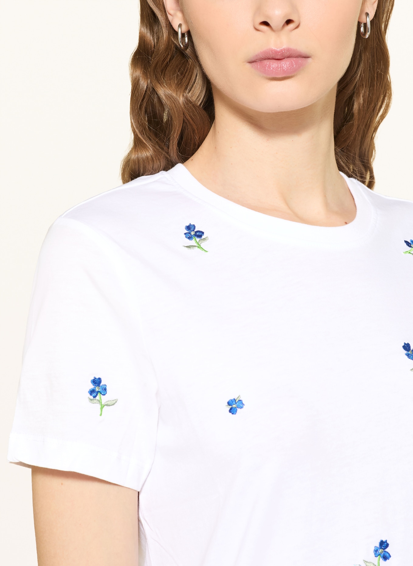 ONLY Tričko: BÍLÁ / ZELENÁ / MODRÁ