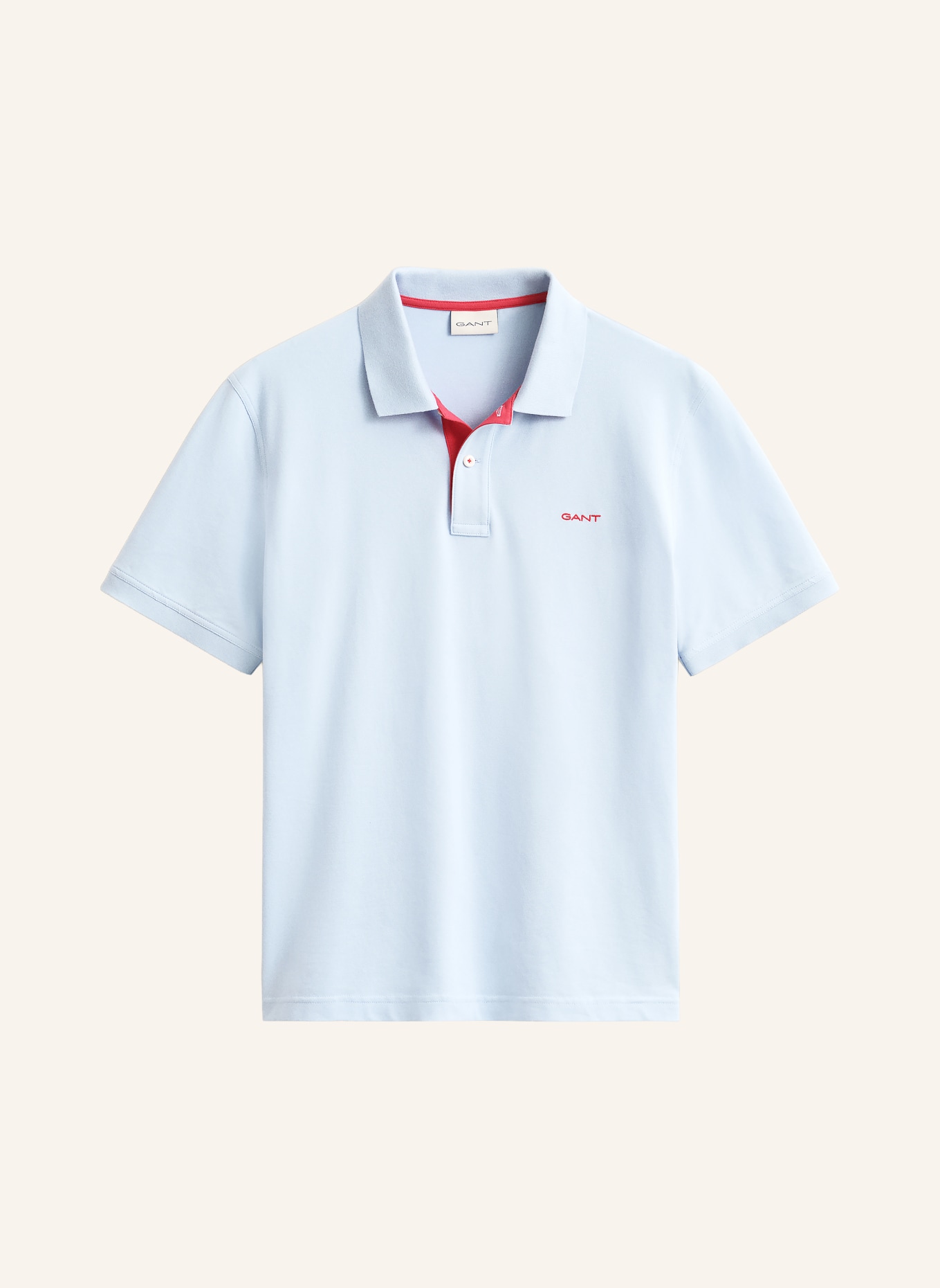 GANT Polokošile z piké: TMAVĚ MODRÁ