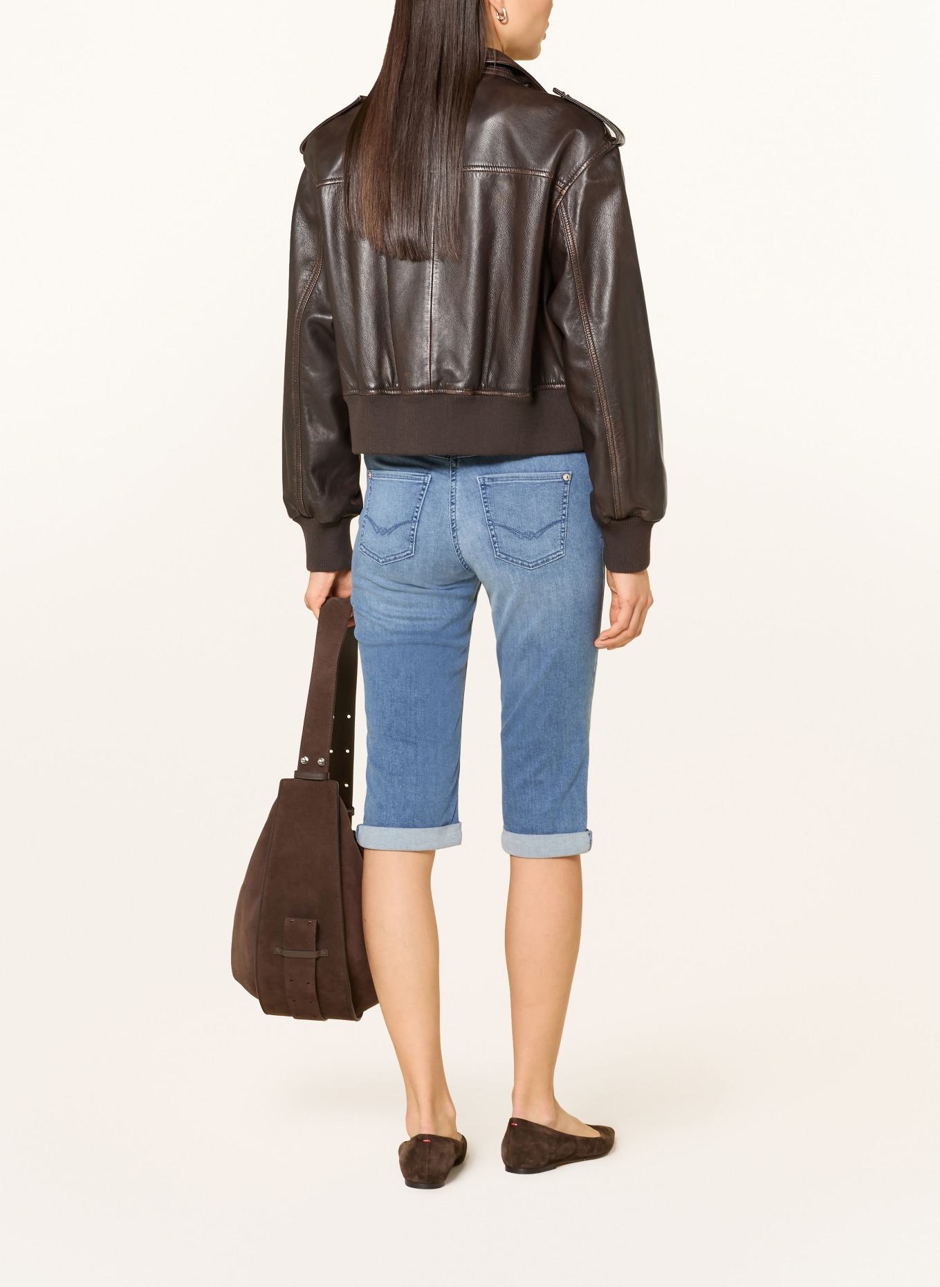 MAC 3/4-jeans DREAM SUN: BLAUW