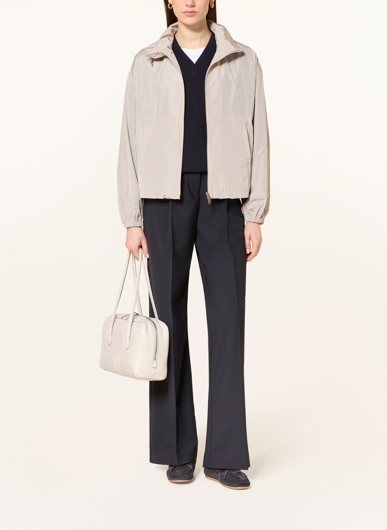 HERNO veste imperméable: TAUPE