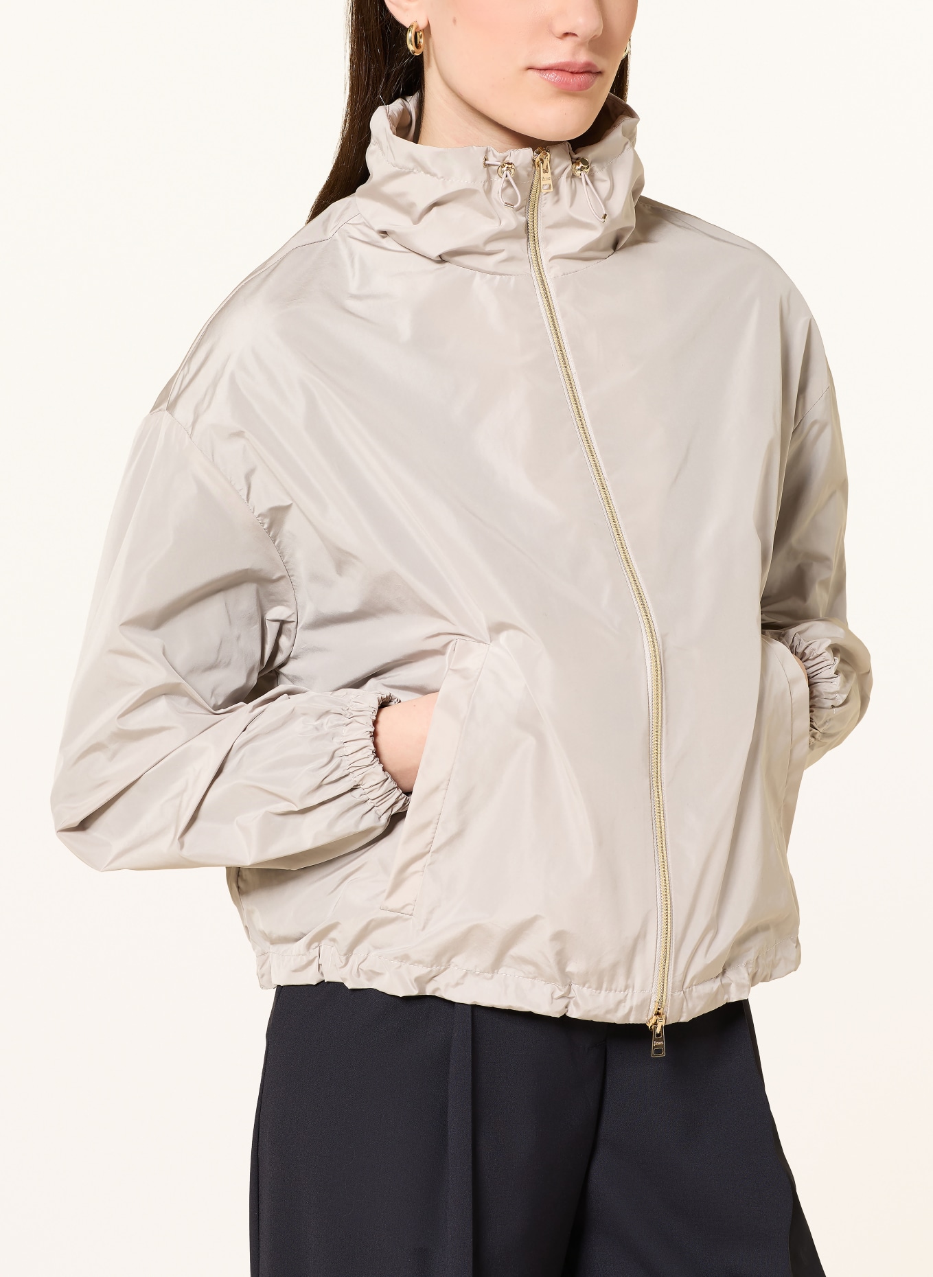 HERNO veste imperméable: TAUPE