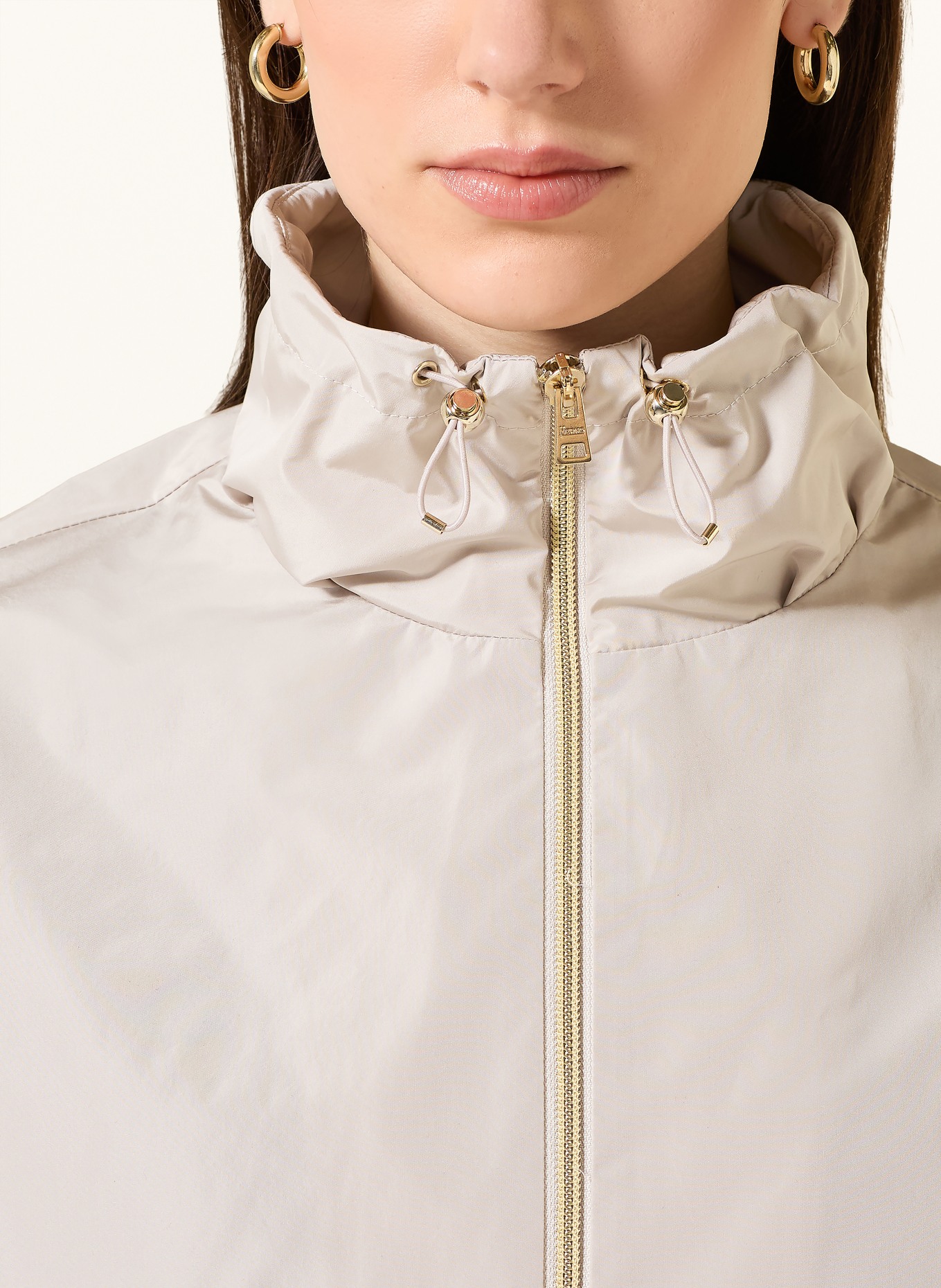 HERNO veste imperméable: TAUPE