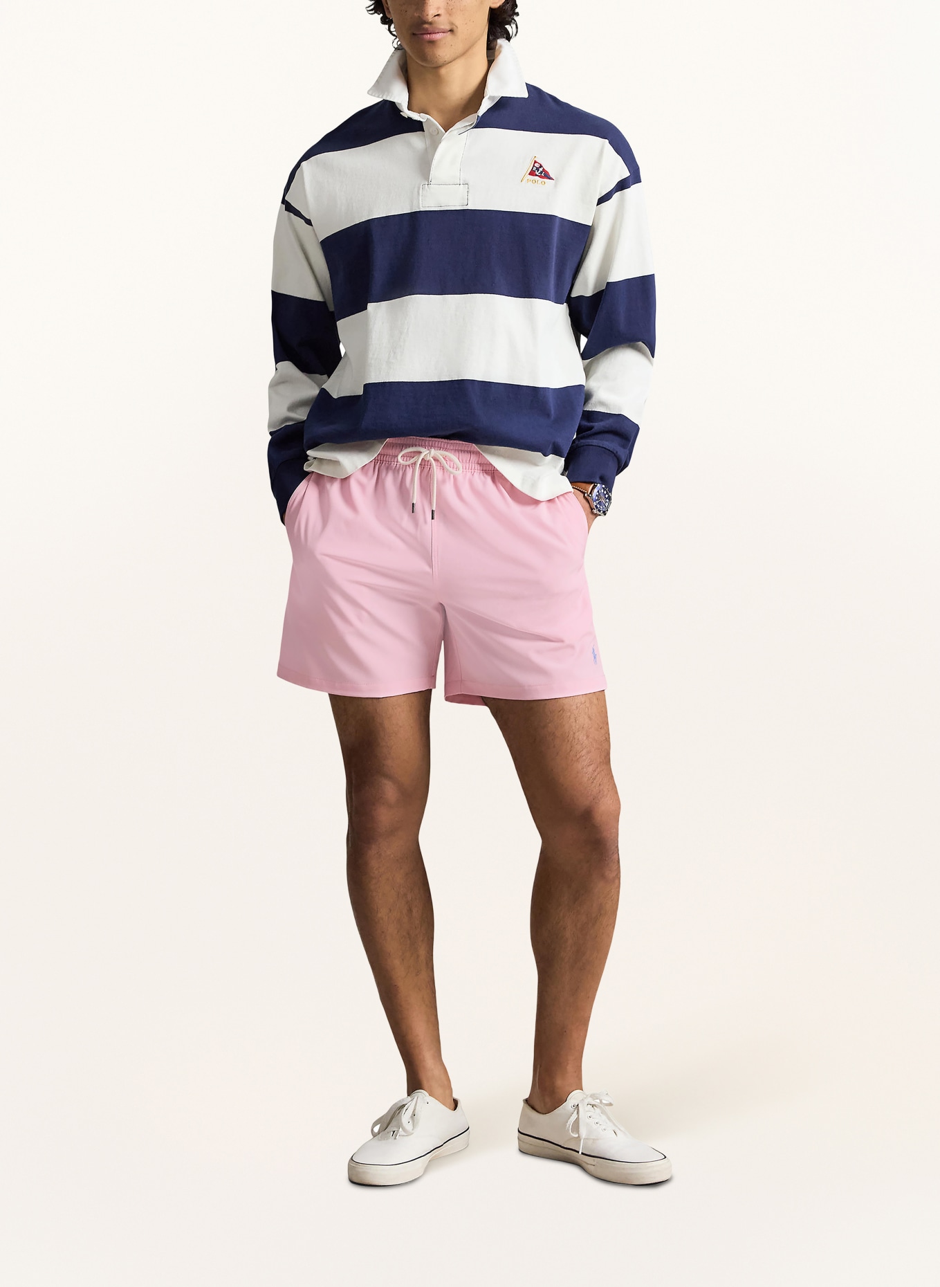 POLO RALPH LAUREN short de bain: ROSE