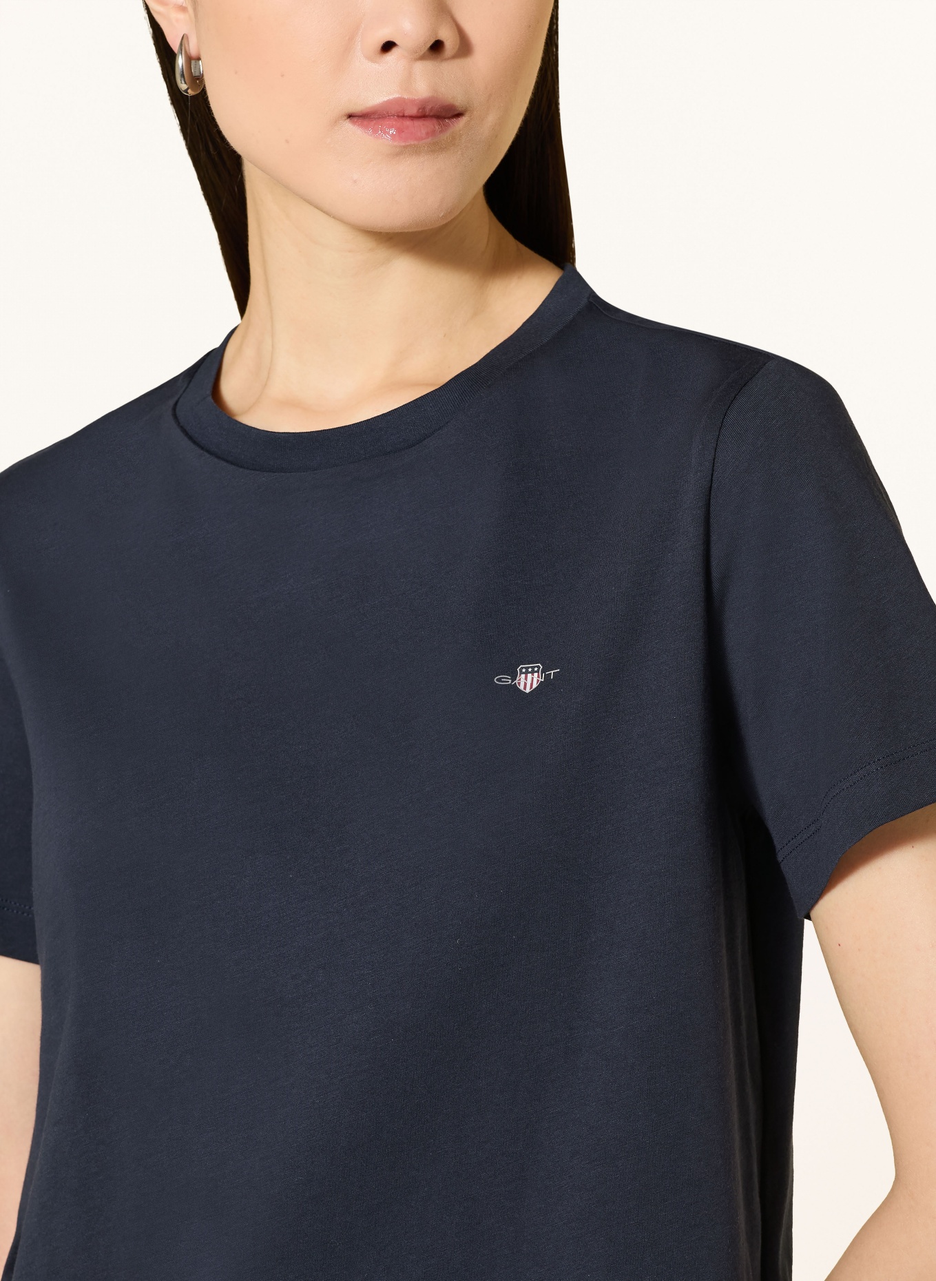 GANT T-Shirt: DUNKELBLAU