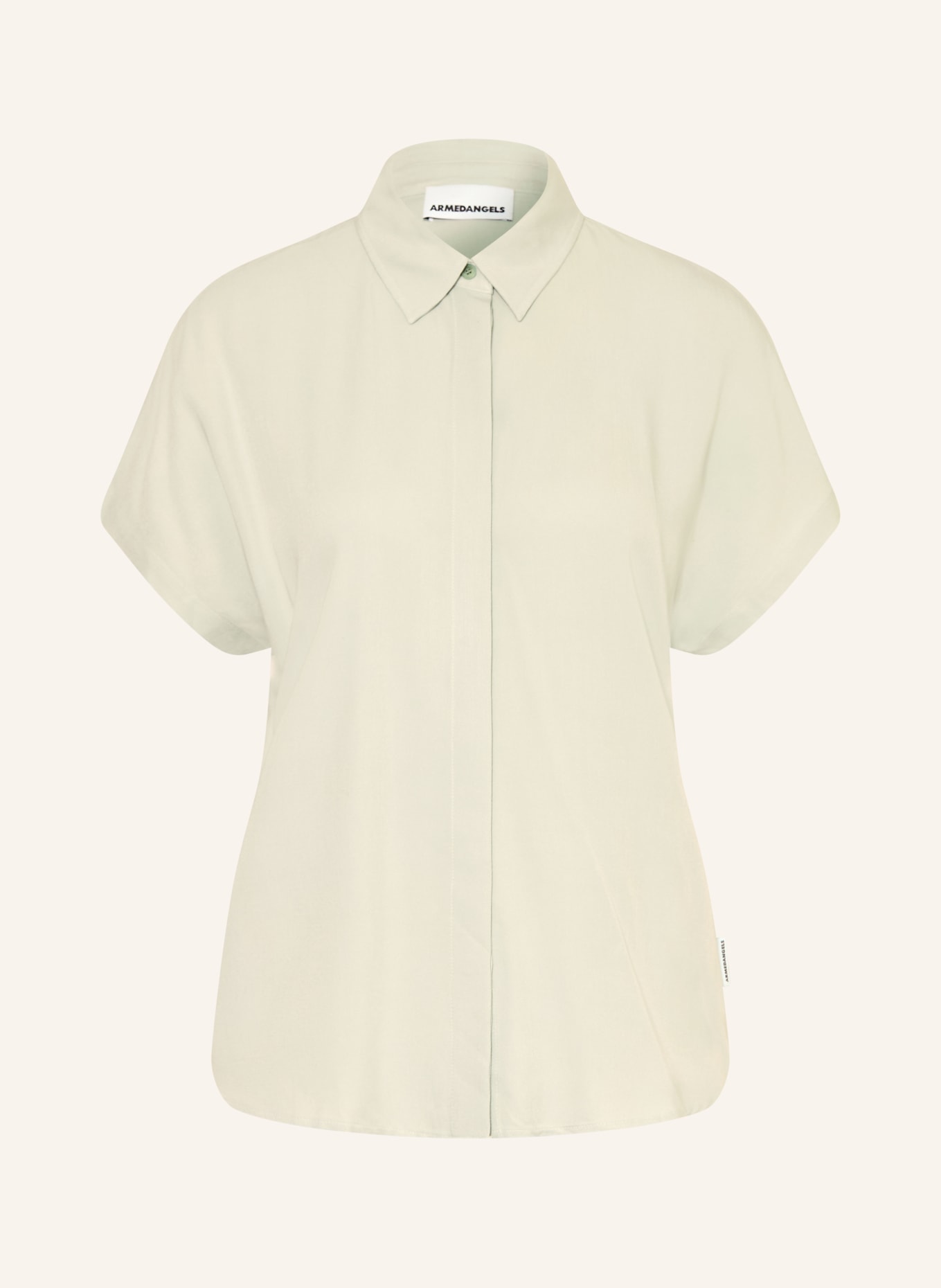 ARMEDANGELS Overhemdblouse LARISAANA: LICHTGROEN