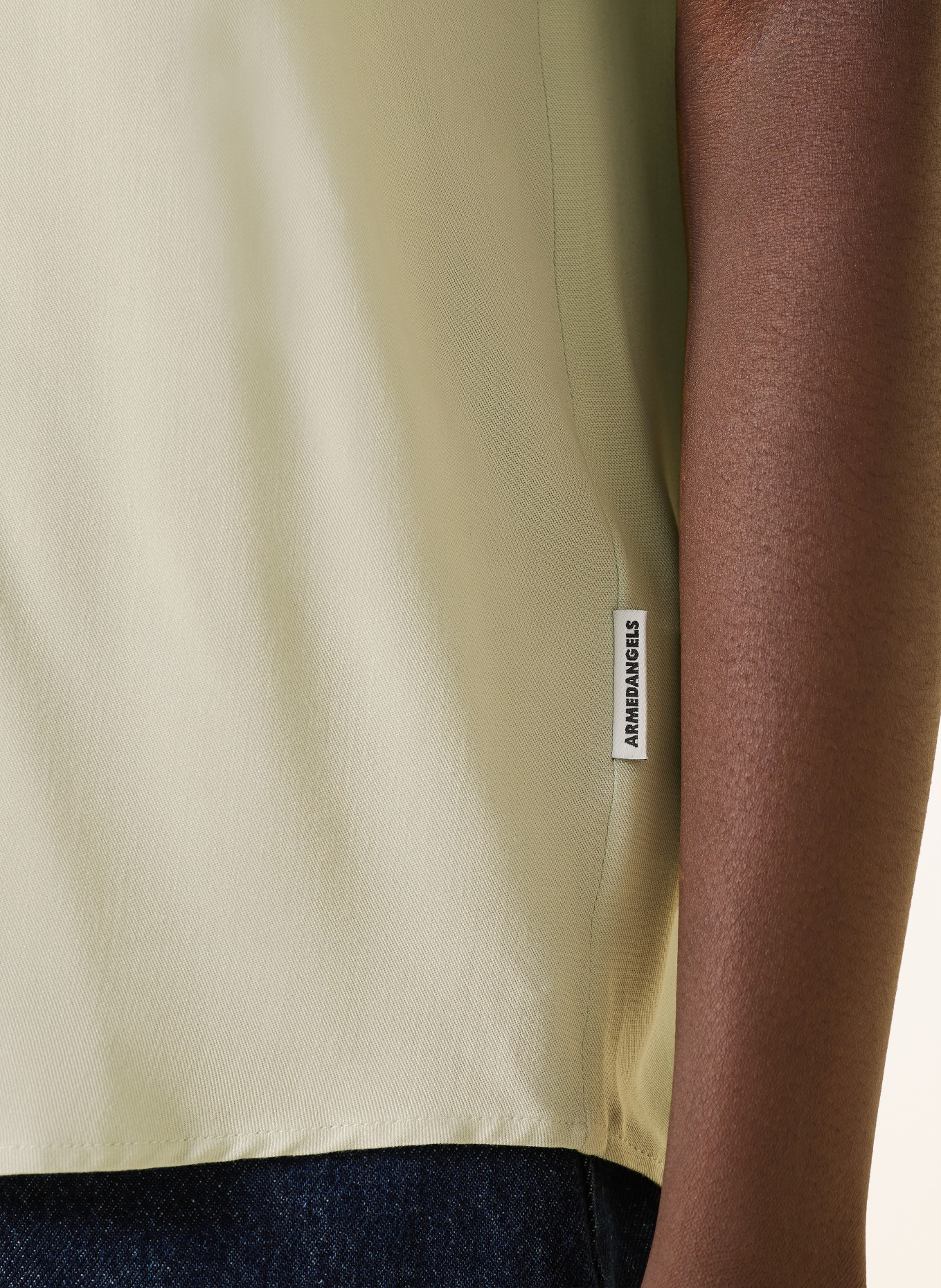 ARMEDANGELS Overhemdblouse LARISAANA: LICHTGROEN