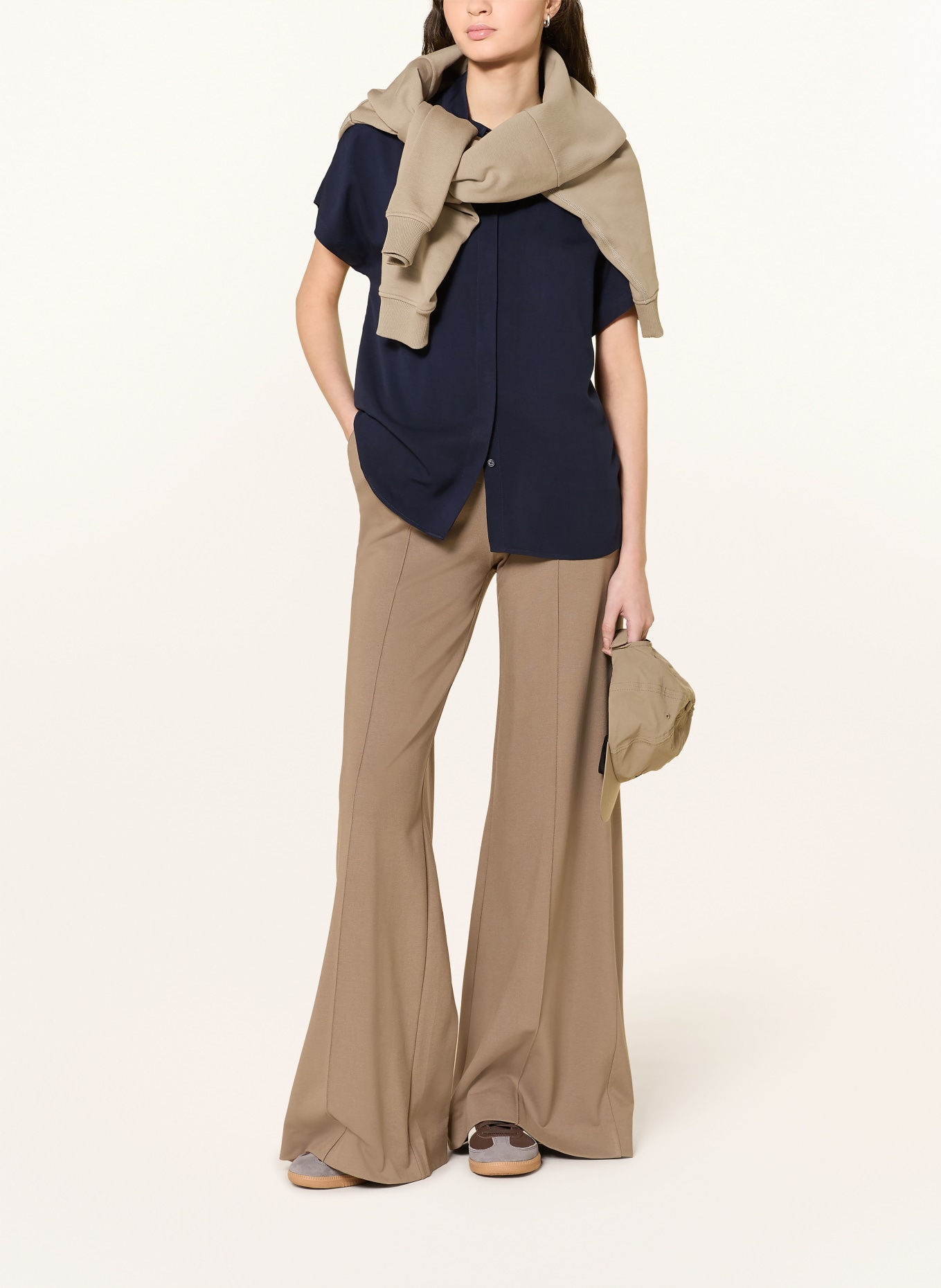 ARMEDANGELS Hemdbluse LARISAANA: DUNKELBLAU