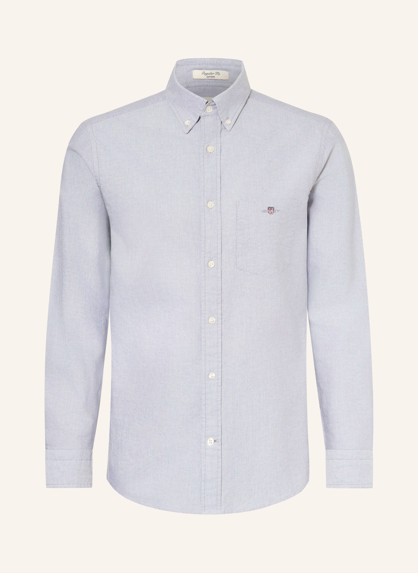 GANT Košile Oxford Regular Fit: ŠEDÁ