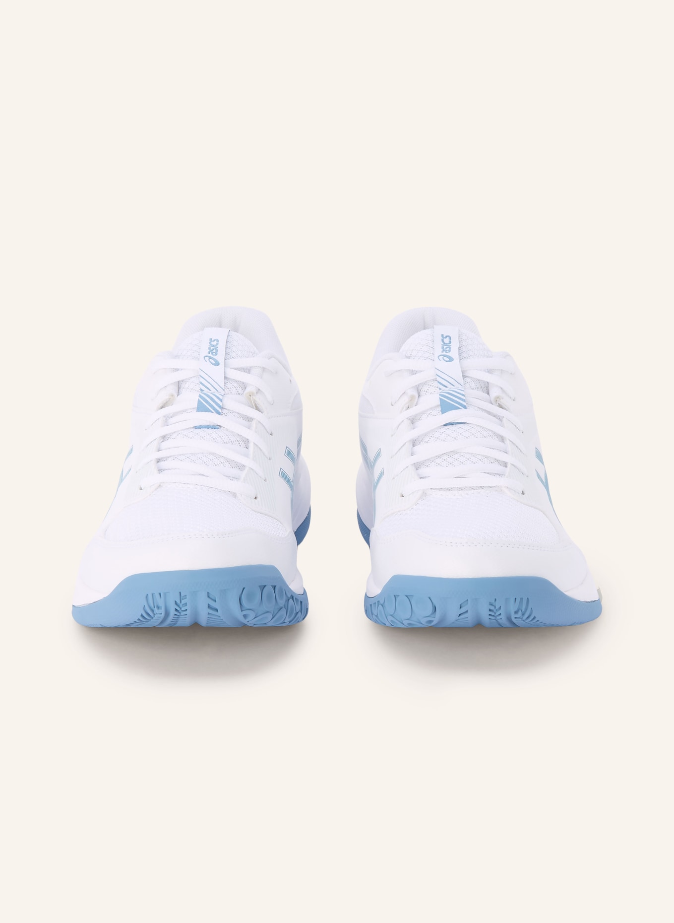 ASICS GEL-TASK 4 indoor shoes: WHITE / LIGHT BLUE / BLUE