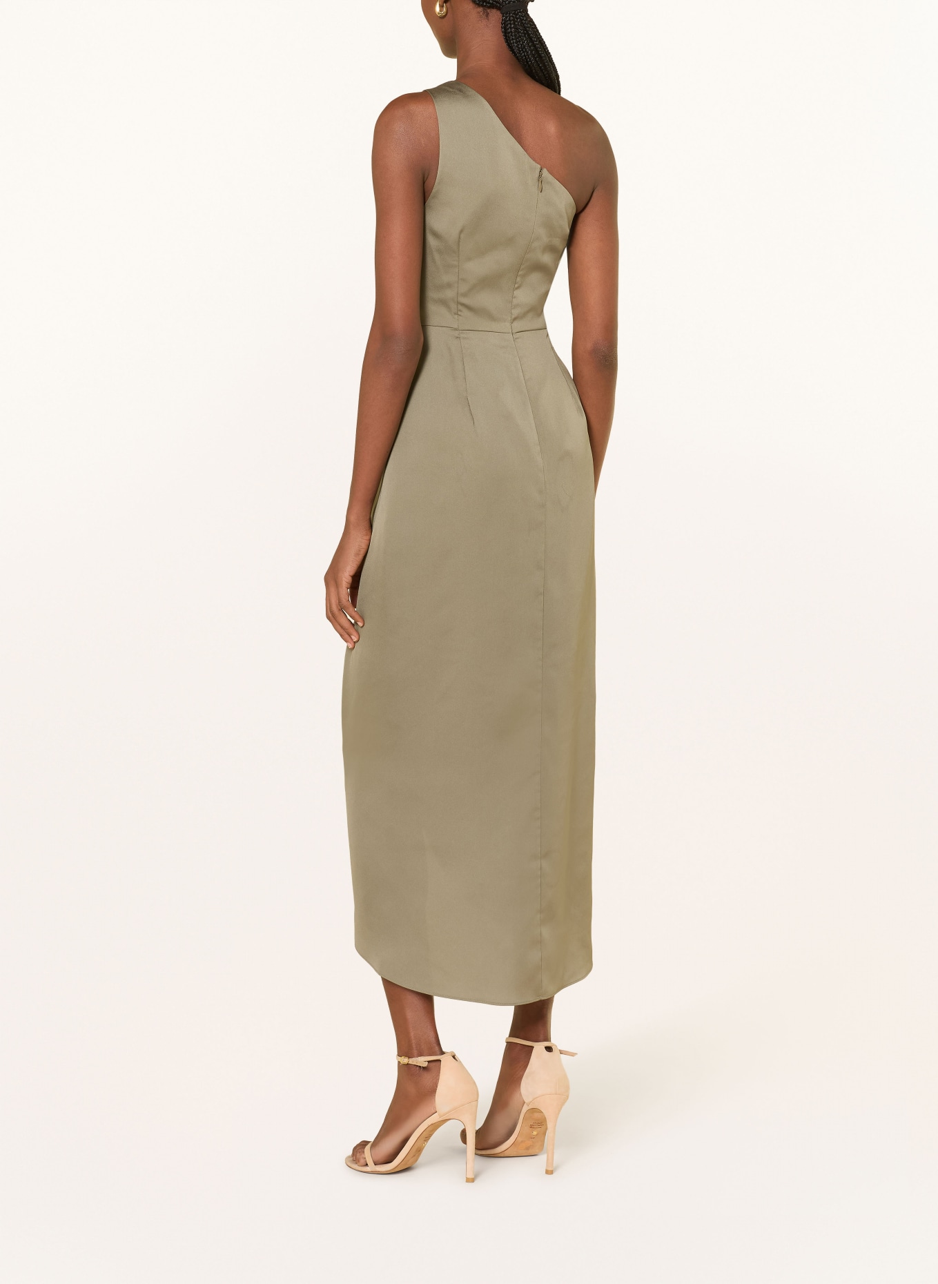 V by Vera Mont robe en satin: OLIVE