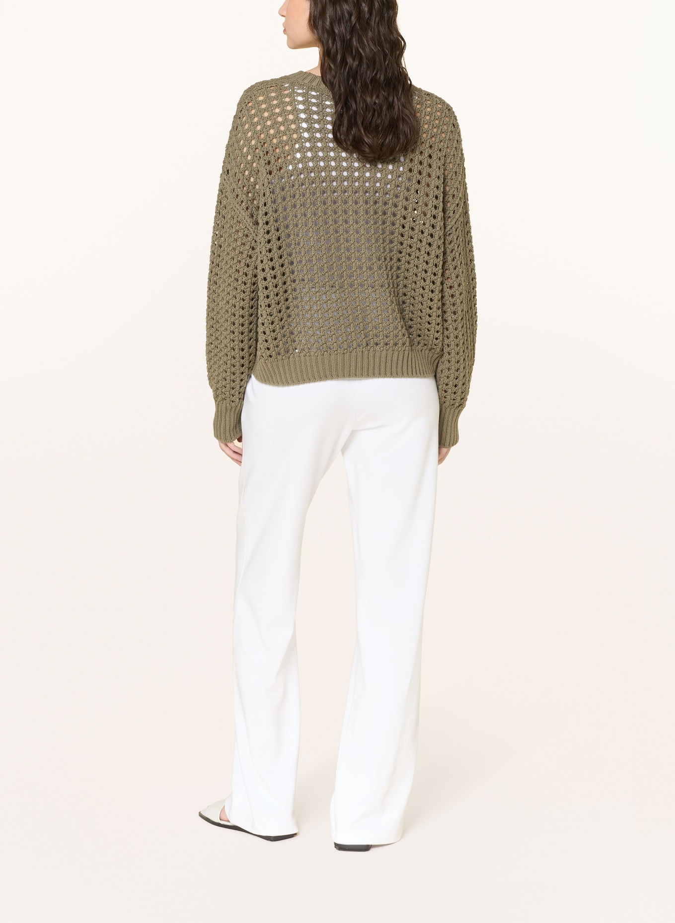 Juvia ELNA sweatpants: WHITE