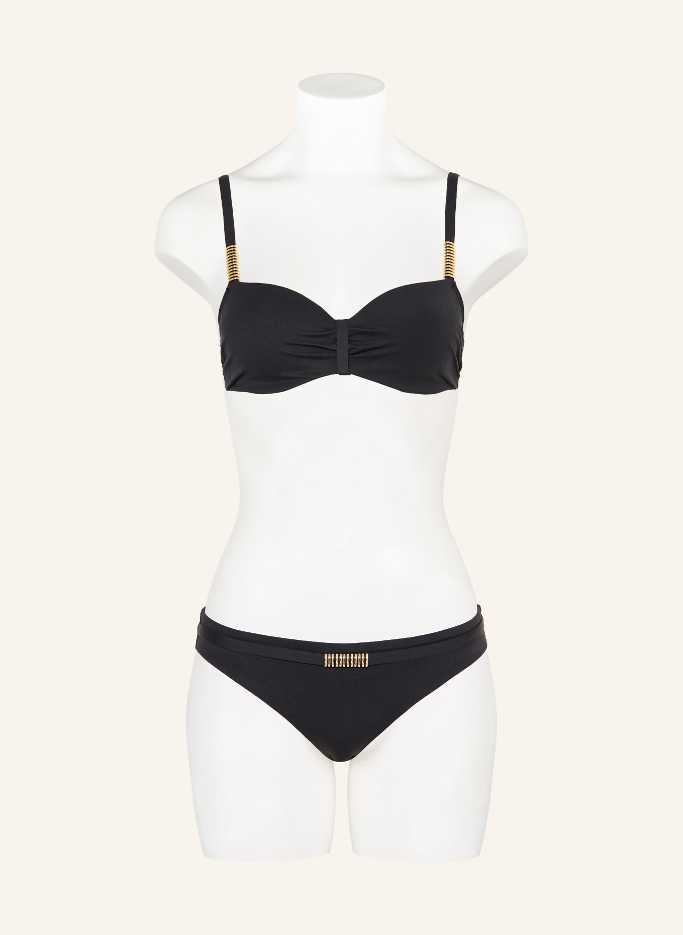 CHANTELLE Underwired bikini top ICON: BLACK