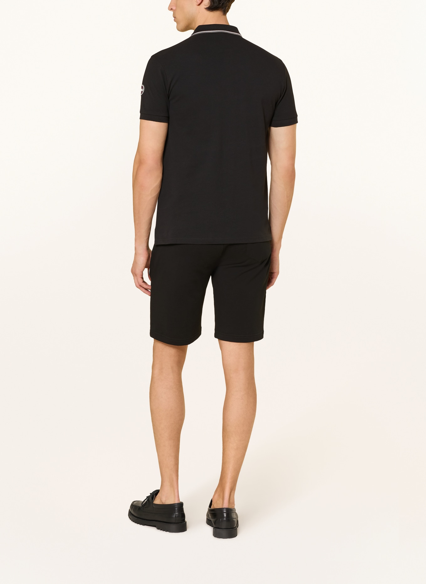 COLMAR Polokošile z piké: ČERNÁ / TMAVĚ HNĚDÁ / ČERNOŠEDÁ