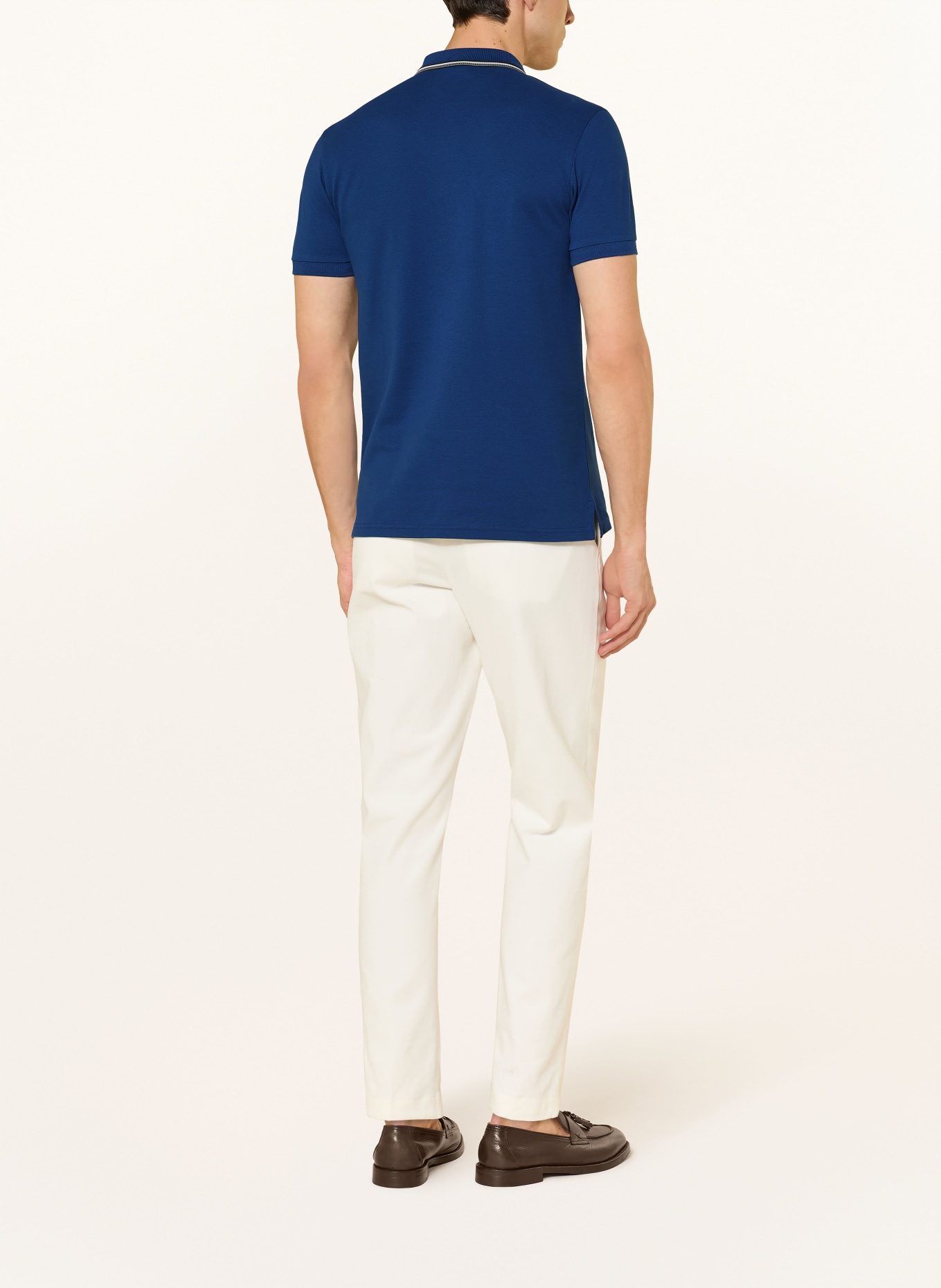 COLMAR Polokošile z piké: MODRÁ / TMAVĚ HNĚDÁ / ČERNOŠEDÁ