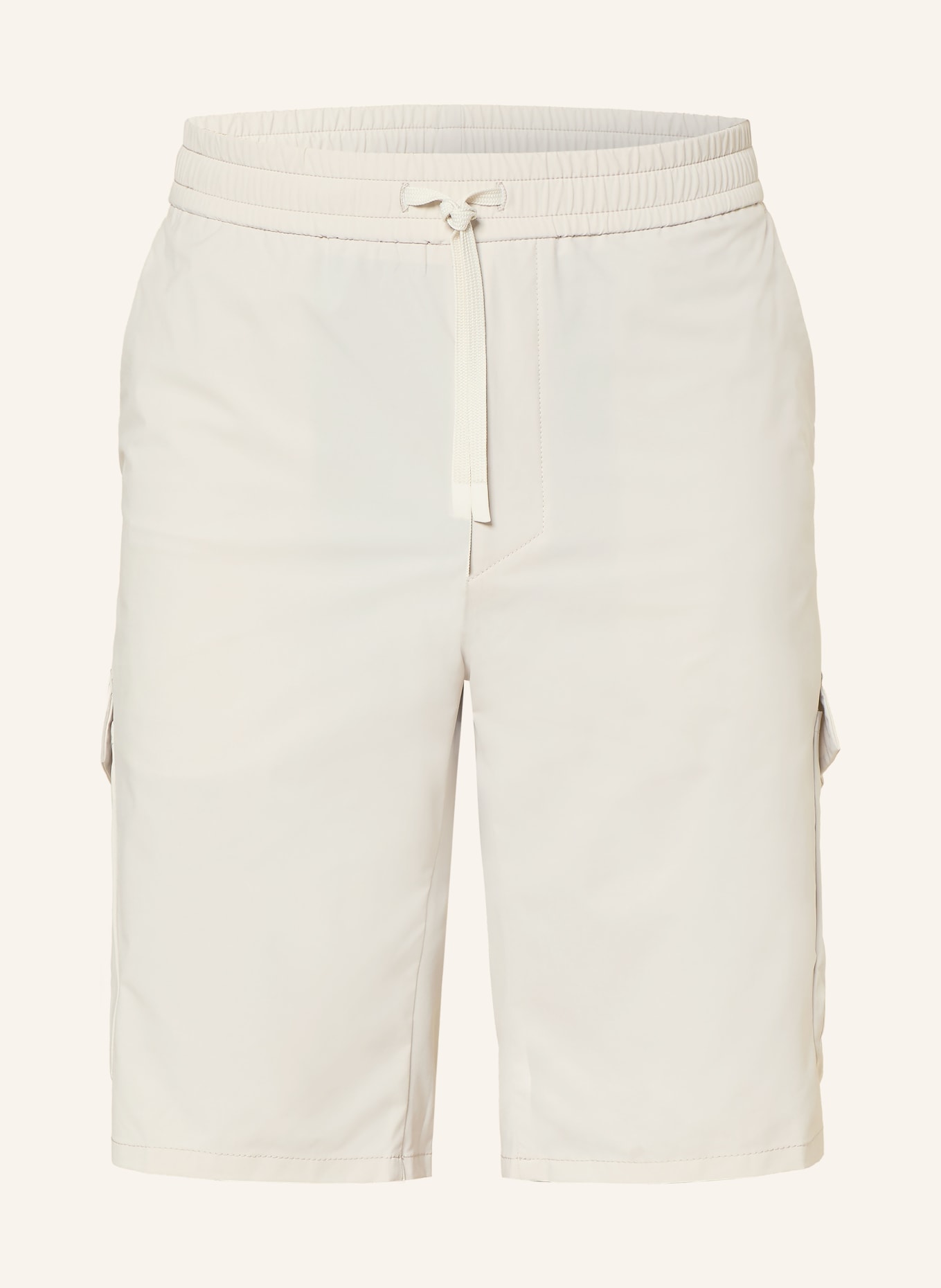 BOSS Cargoshorts URBANEX Tapered Fit: ECRU