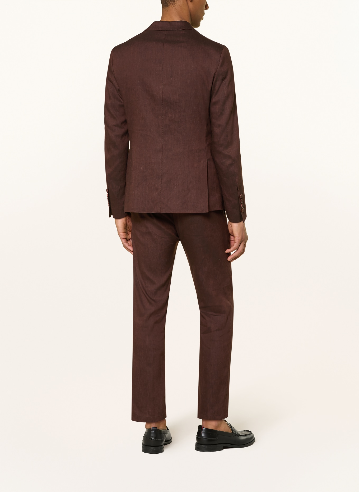 DRYKORN Anzugsakko YAMES Slim Fit mit Leinen: 5010 rot