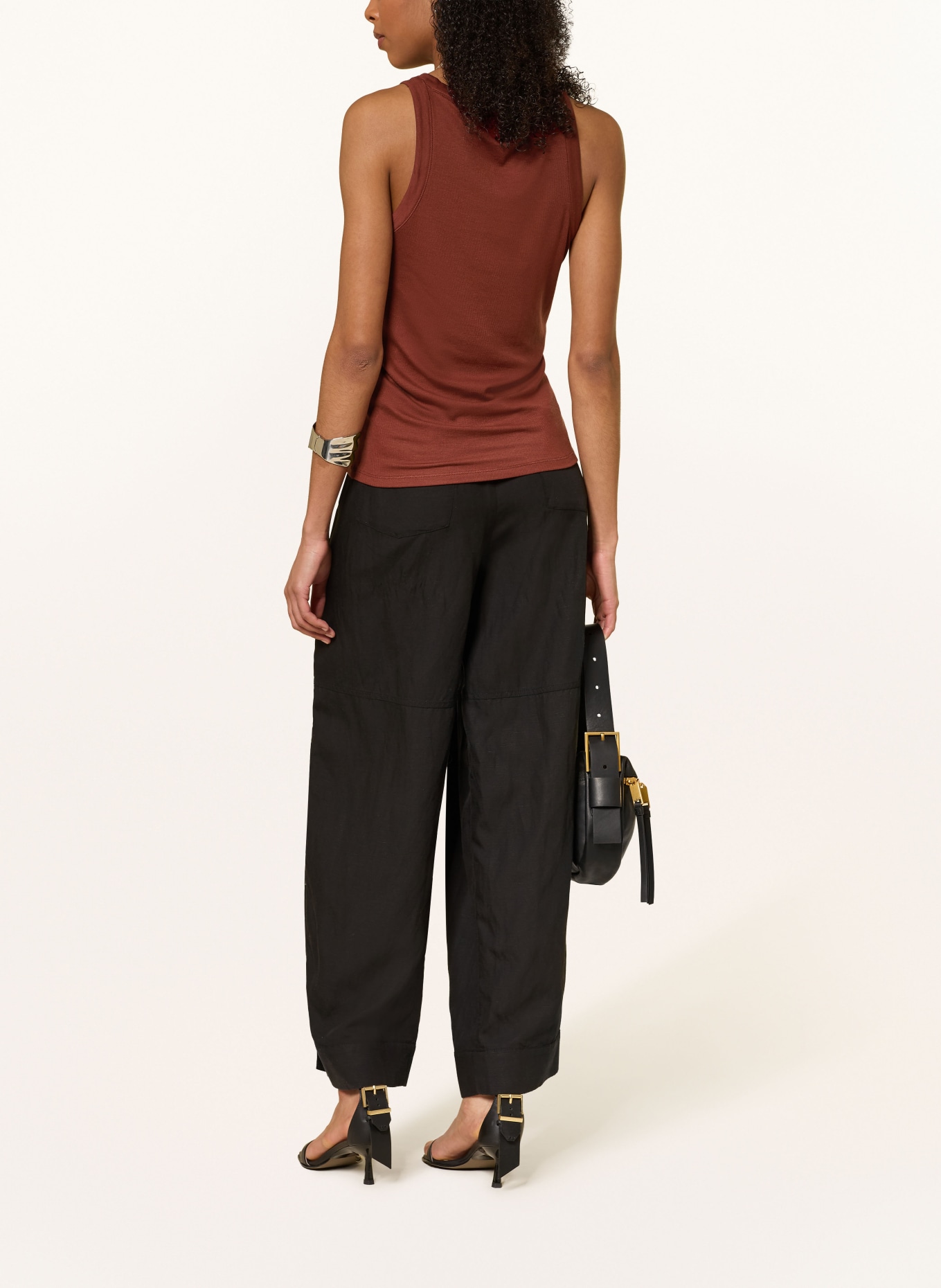 ALLSAINTS Top RINA: DARK RED