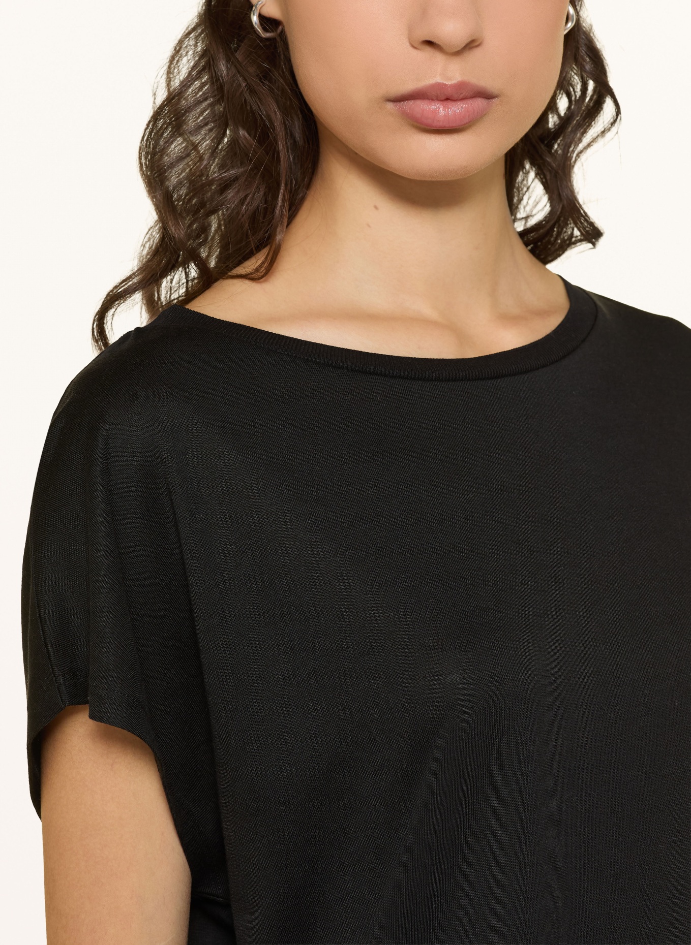 DRYKORN Tričko VANOPE: ČERNÁ