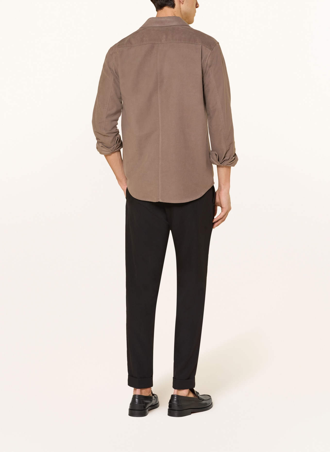 STRELLSON Chino LOUIS-W Relaxed Fit: SCHWARZ