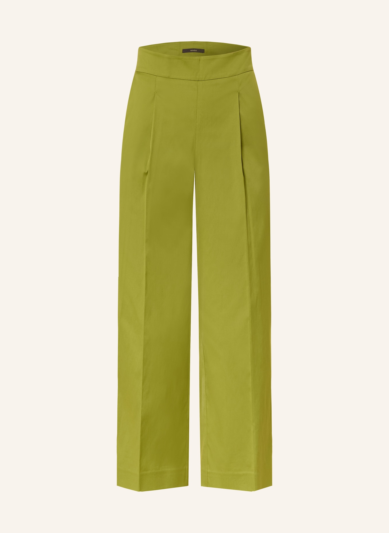 windsor. Culotte kalhoty: OLIVOVÁ