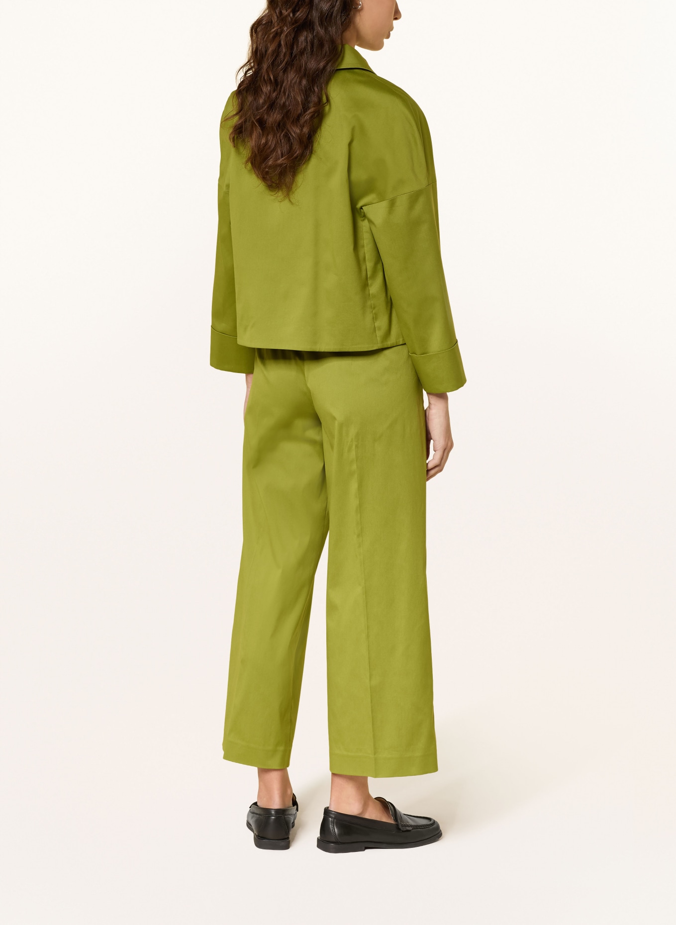 windsor. Culotte kalhoty: OLIVOVÁ