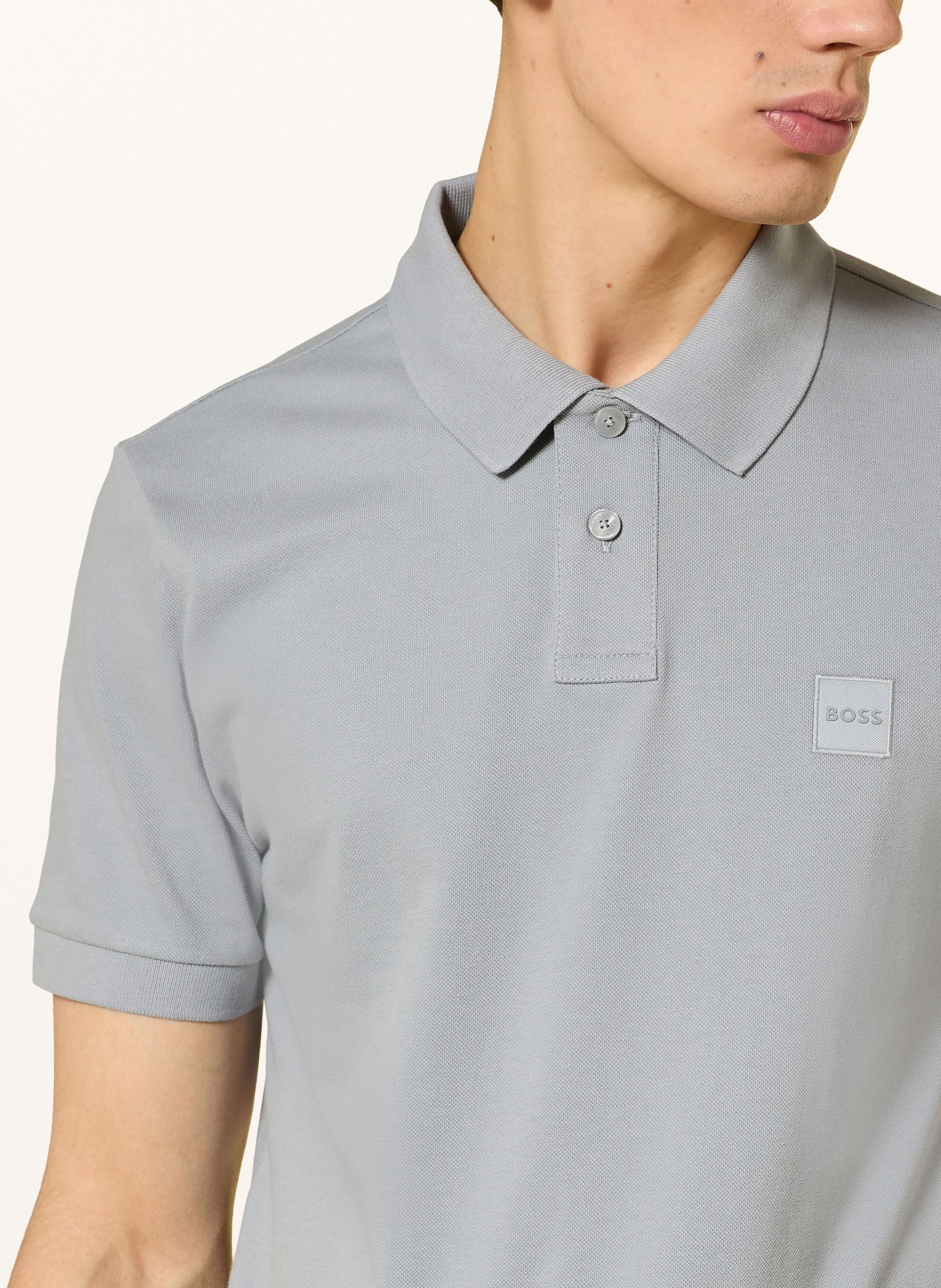 BOSS Jersey-Poloshirt PASSENGER: GRAU