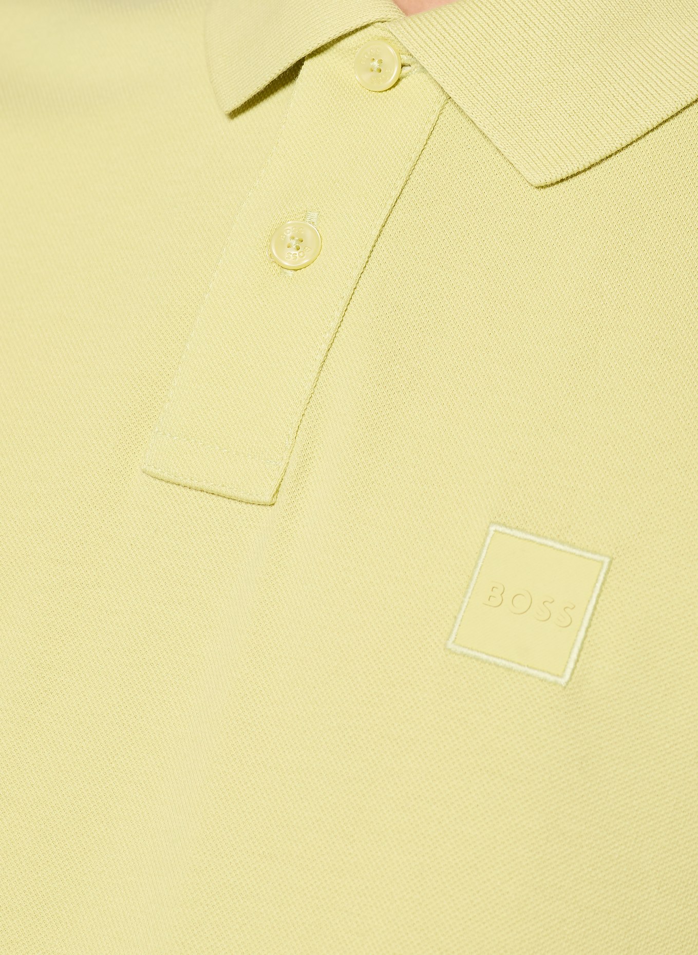 BOSS Jersey-Poloshirt PASSENGER: GELB