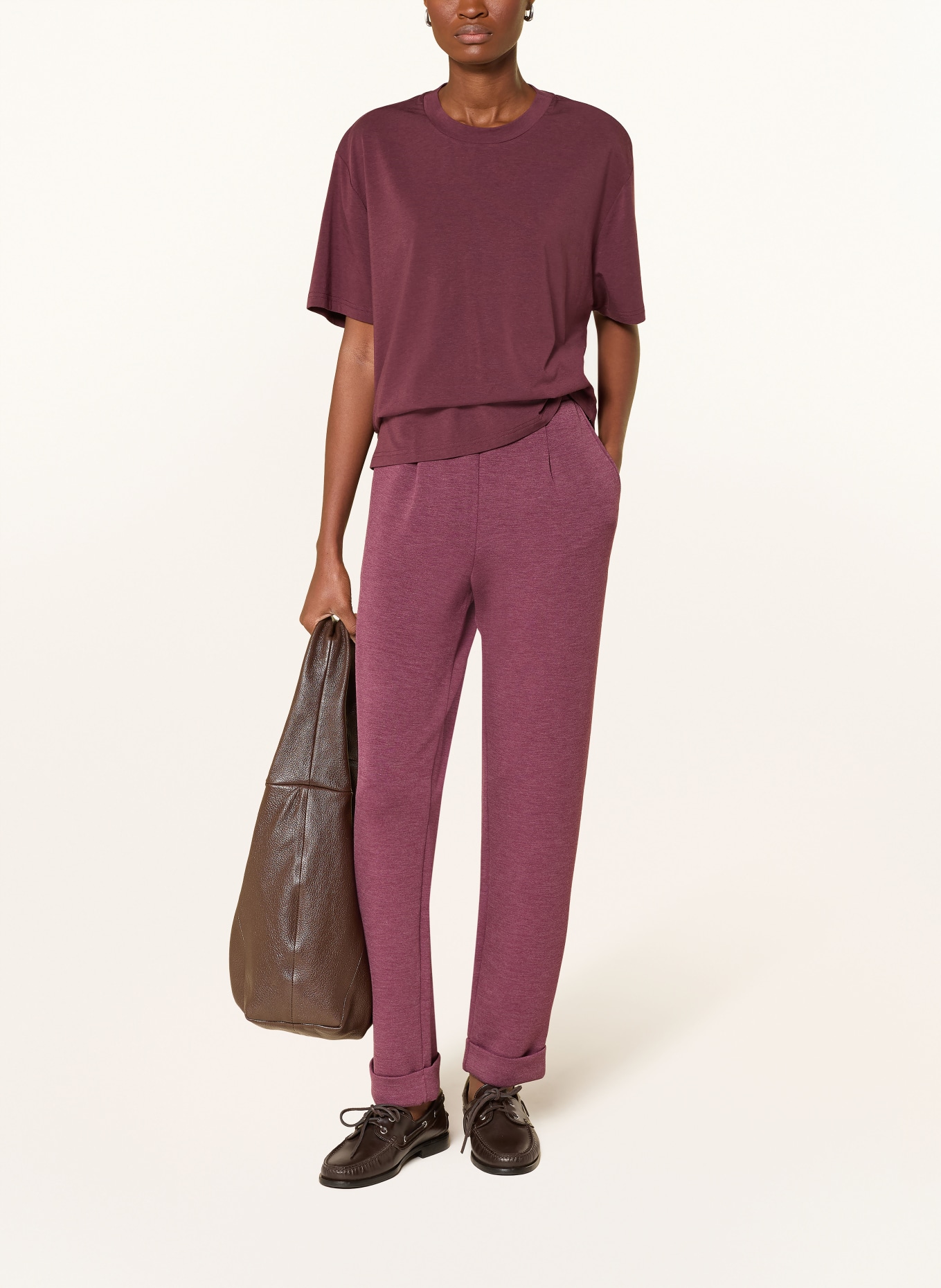 VARLEY T-shirt LEIGHTON: DARK RED