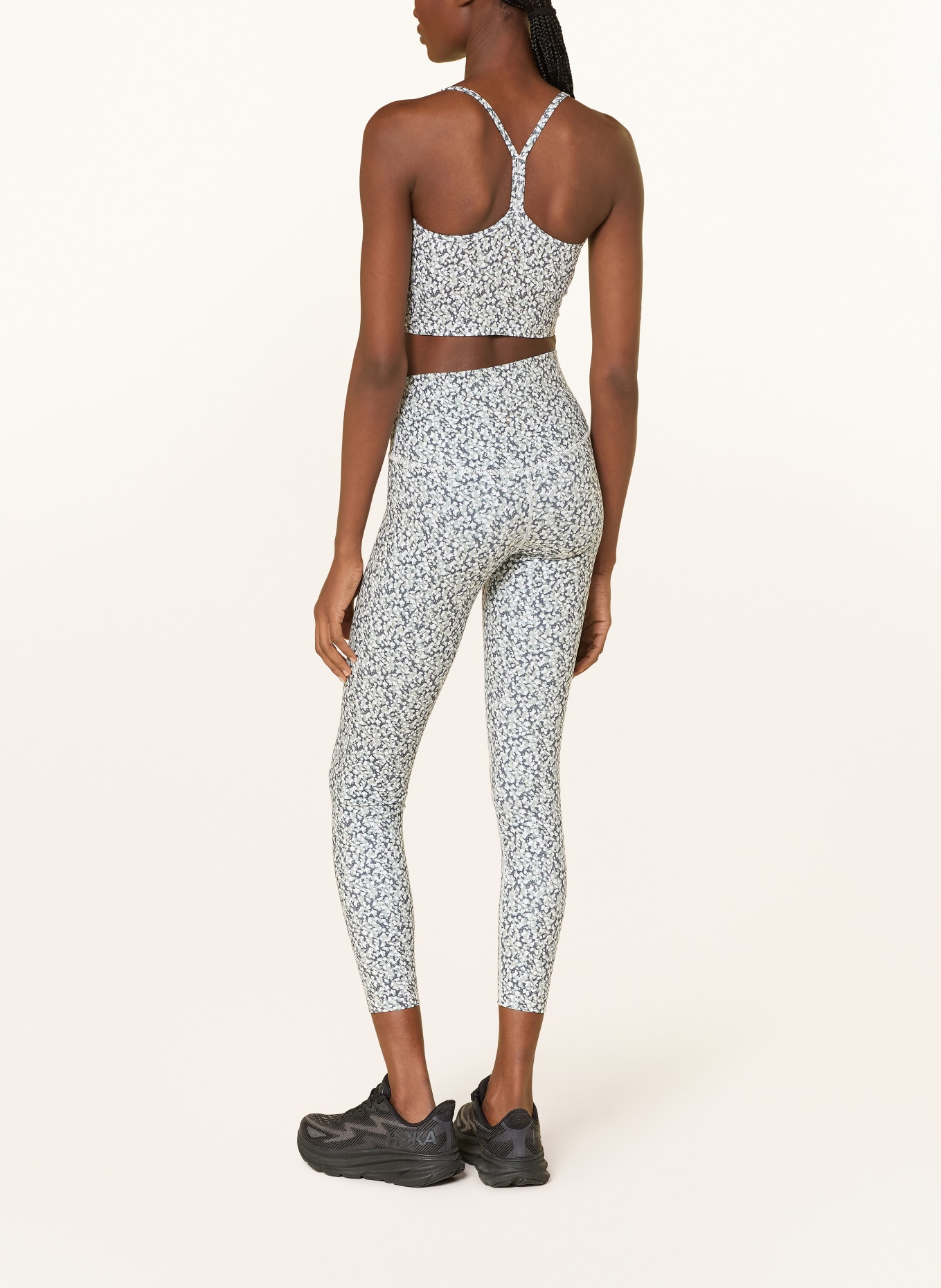 VARLEY Sportovní podprsenka HALREY: ZELENÁ / SVĚTLE ZELENÁ / BÍLÁ