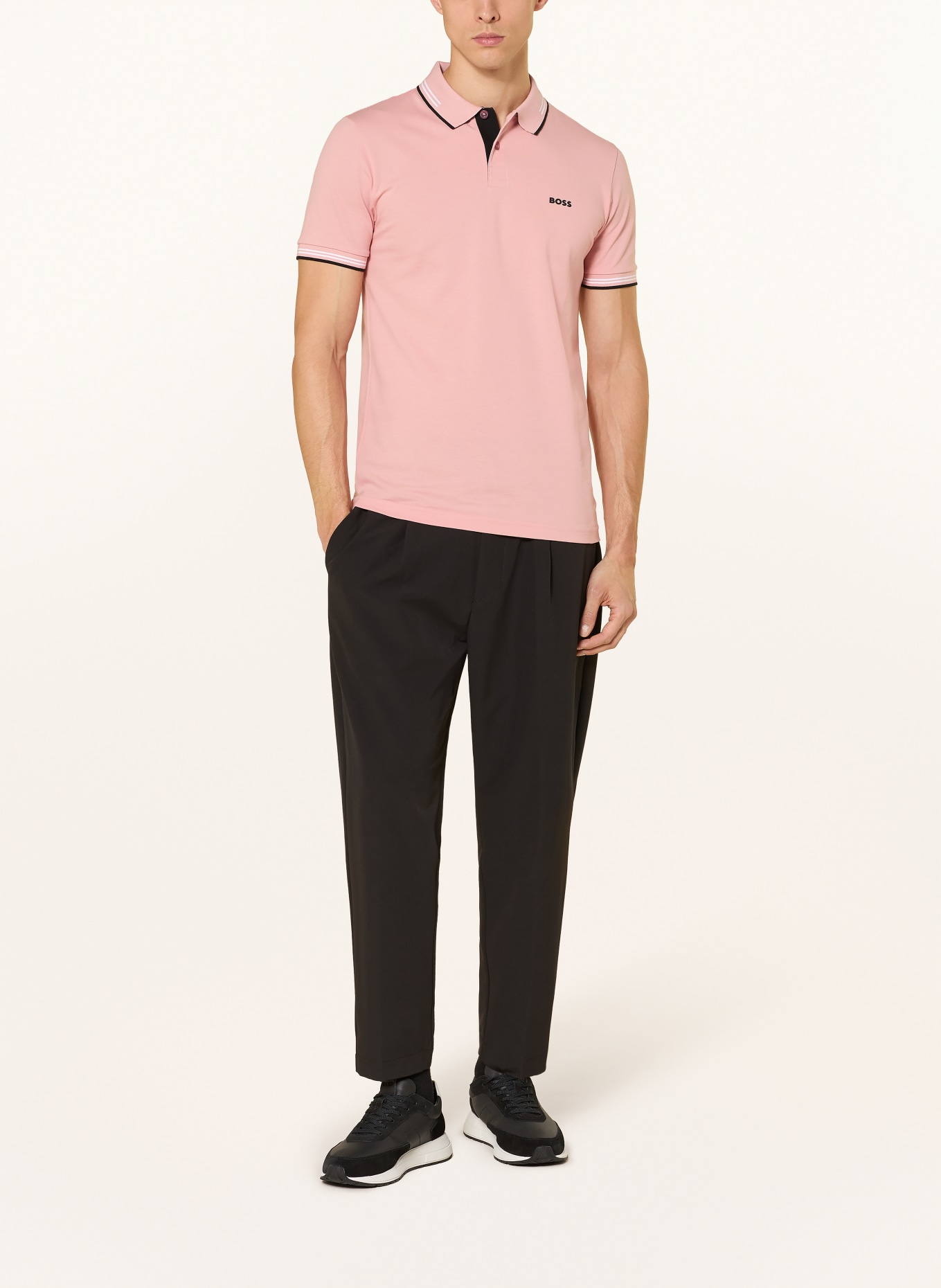 BOSS Piqué-Poloshirt PAUL Slim Fit: LACHS