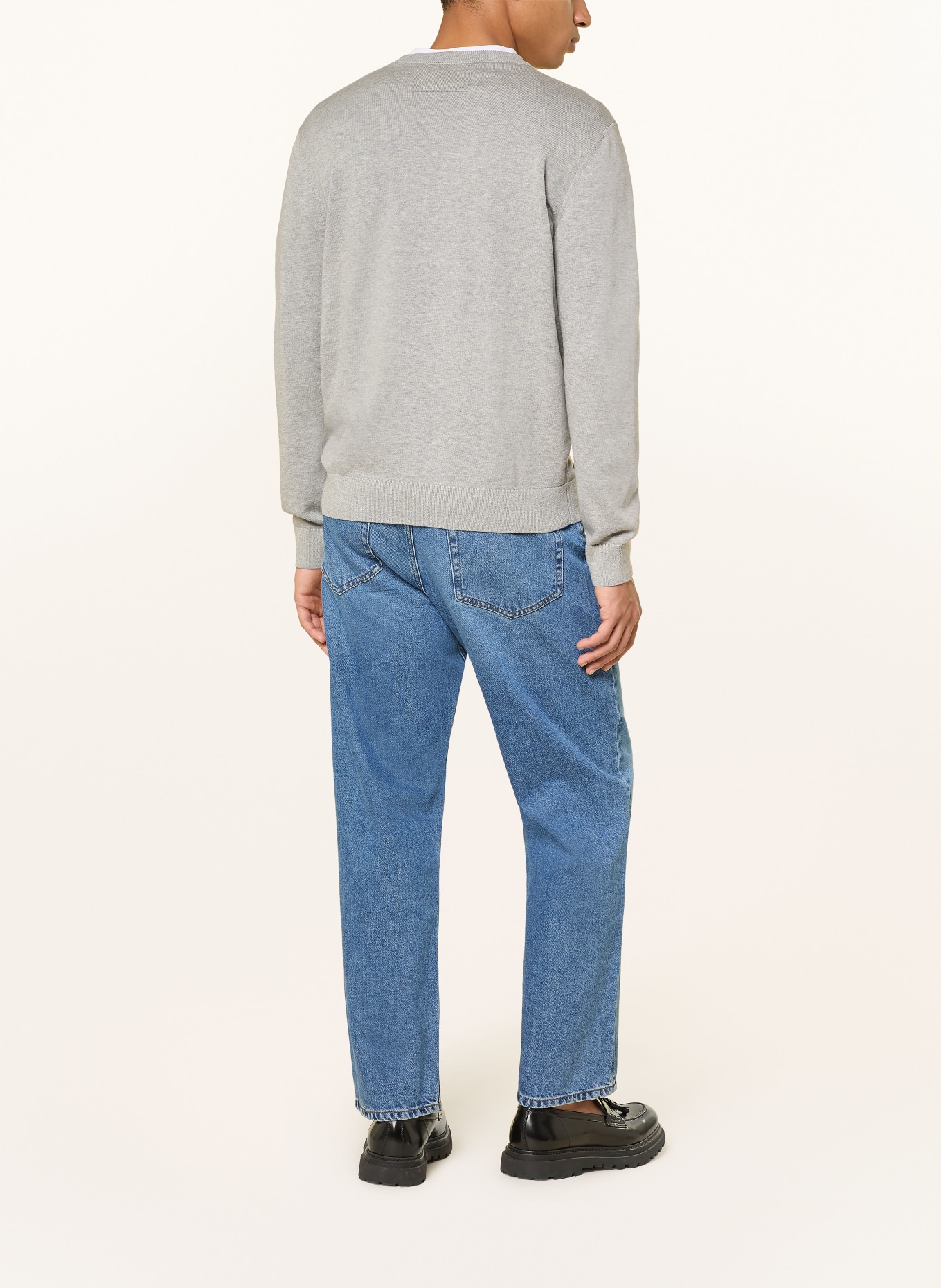 ARMEDANGELS Pullover LOUKAA: HELLGRAU