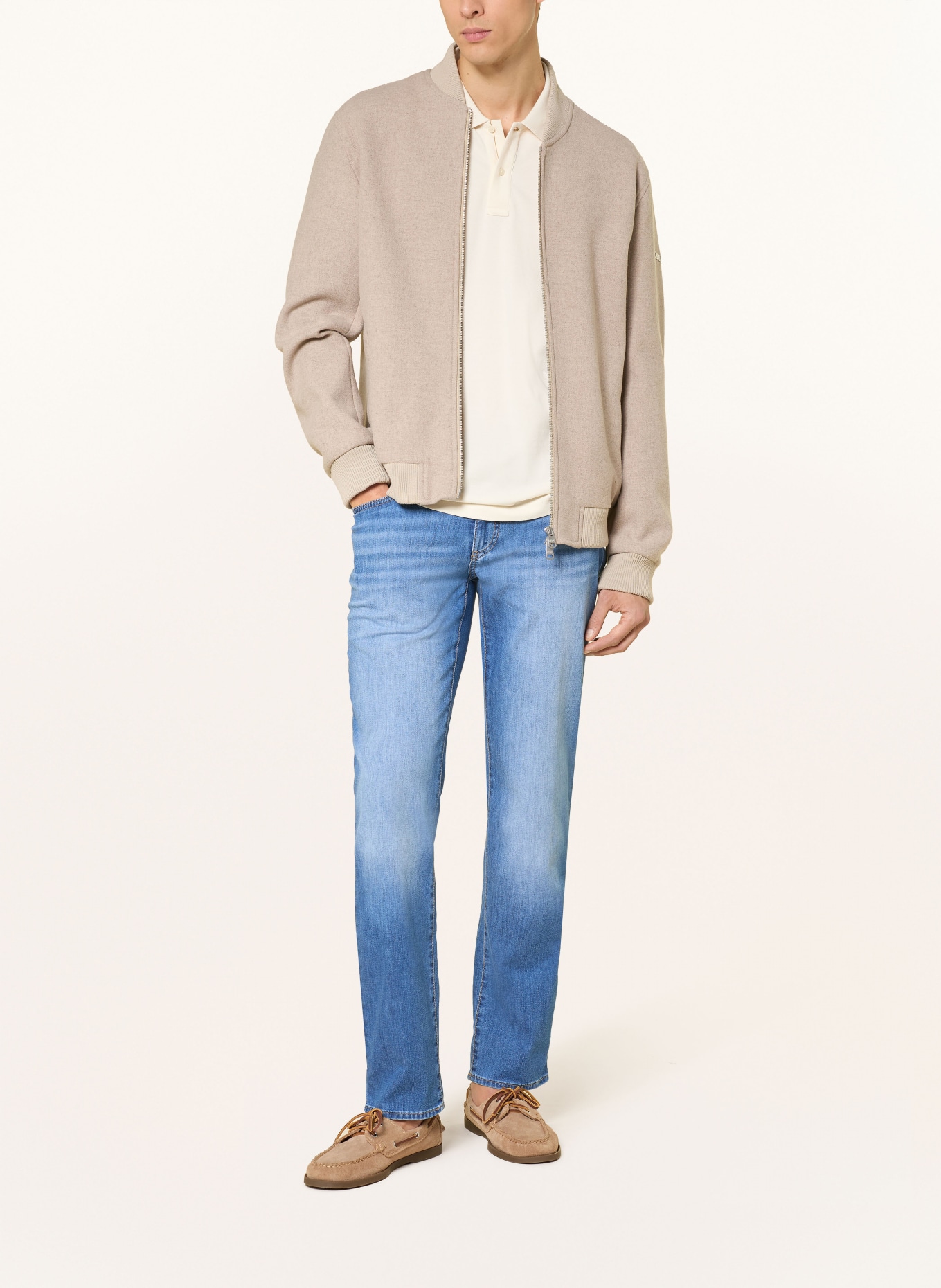 BRAX Jeans CADIZ U Straight Fit: 24 SKY BLUE USED