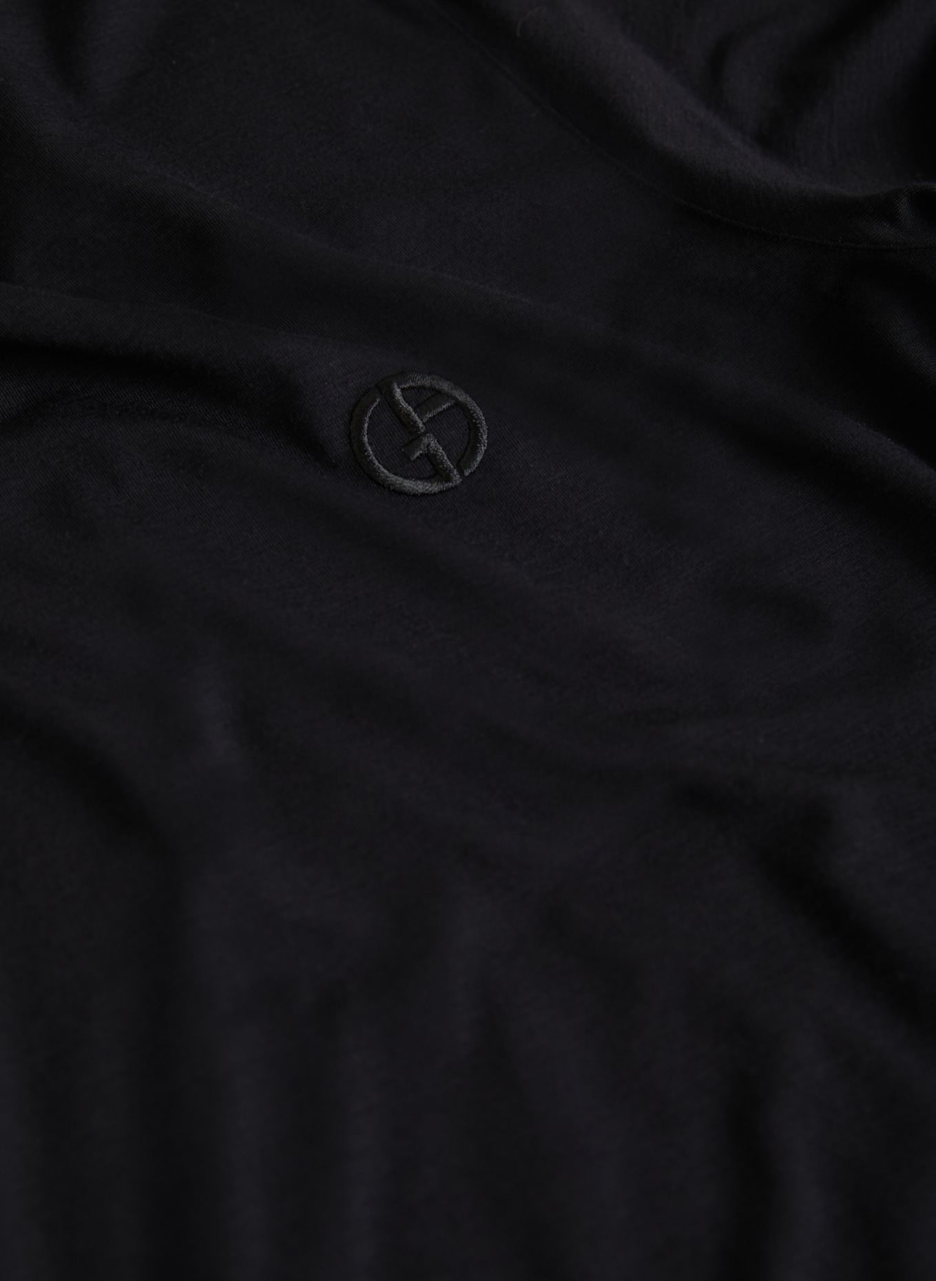 GIORGIO ARMANI T-shirt: BLACK