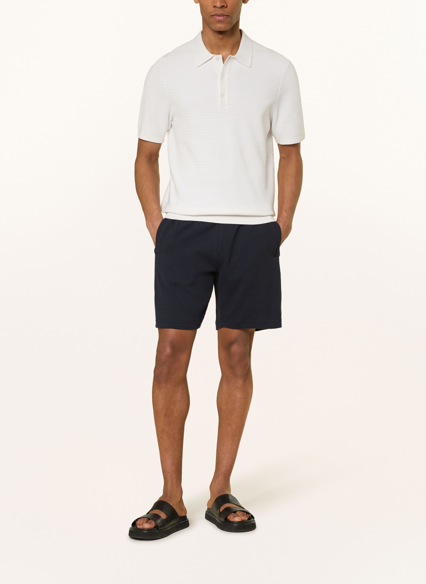 DRYKORN Jerseyshorts BRIKKO: DUNKELBLAU