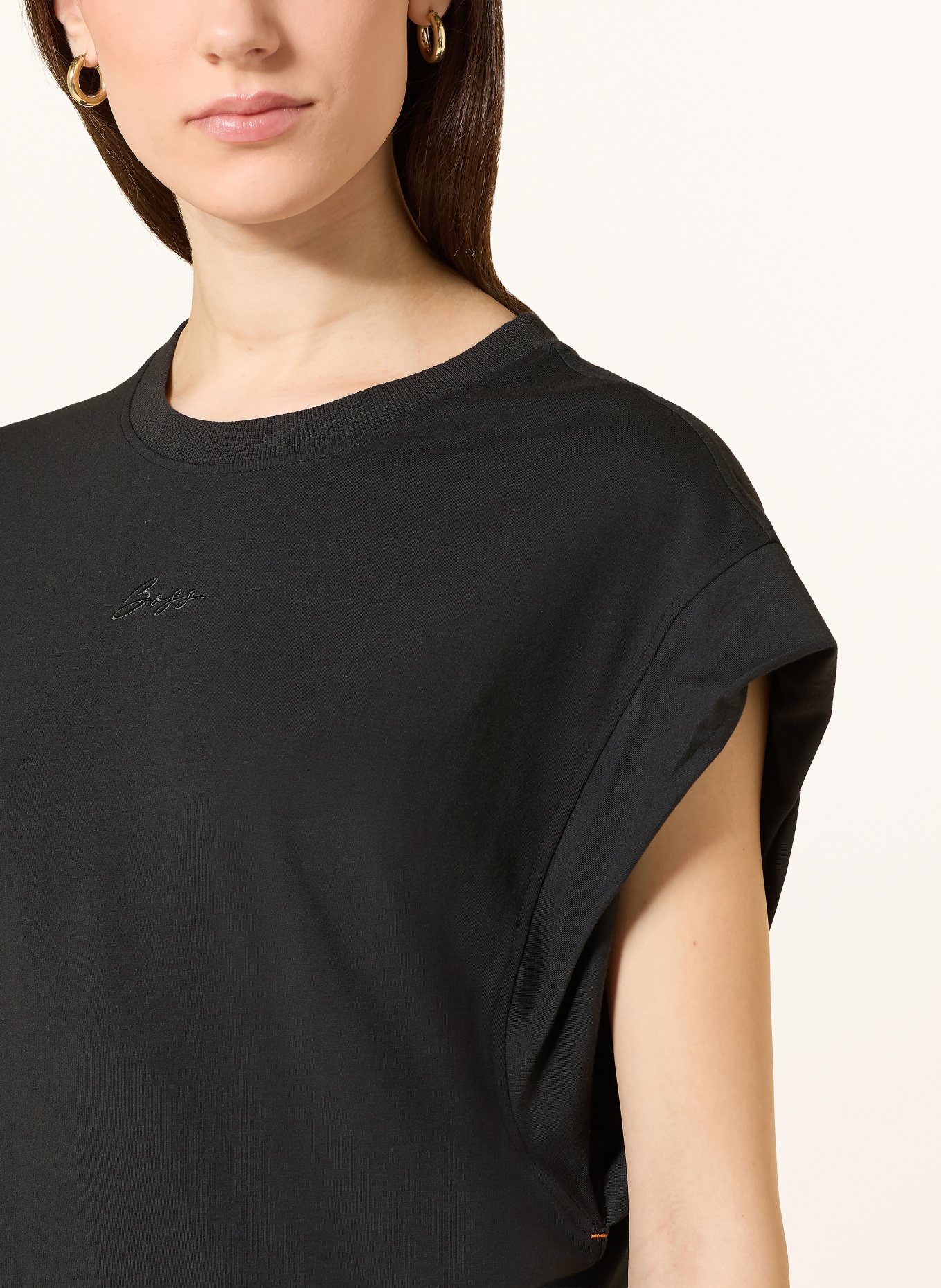 BOSS Jerseykleid EDRESS: SCHWARZ