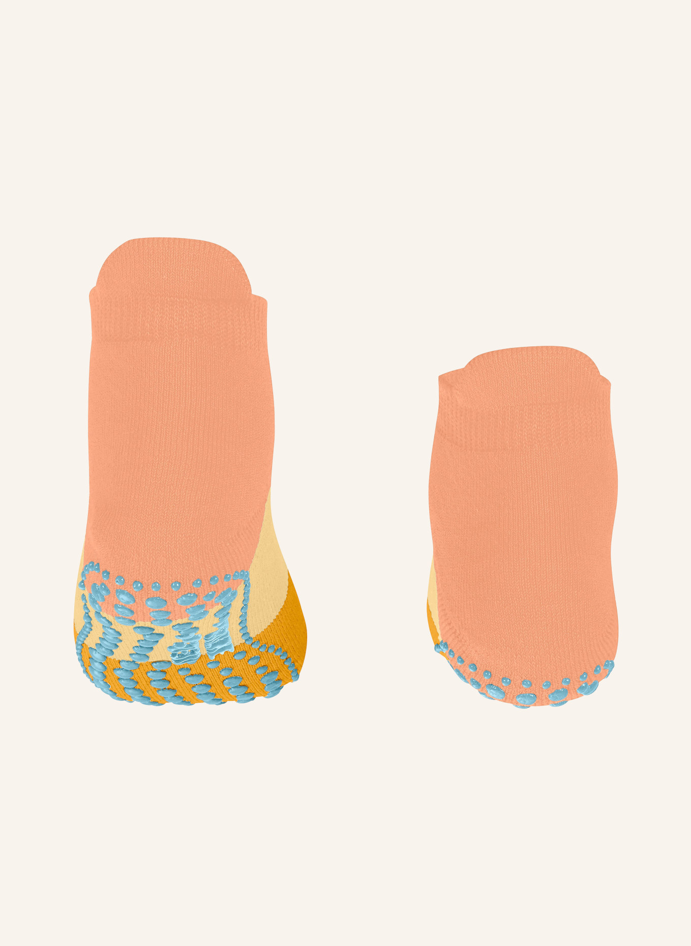 FALKE Stoppersocken COLOUR BLOCK: 8766 peach