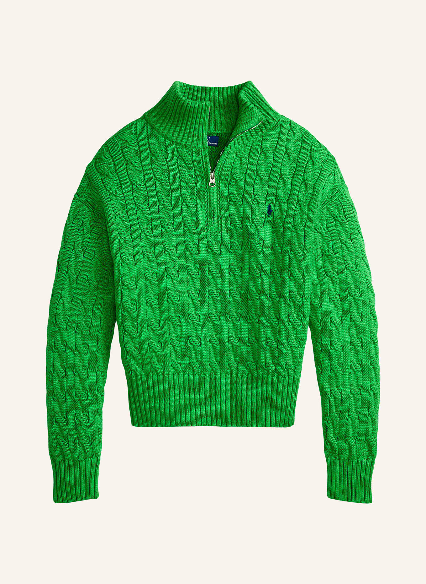 POLO RALPH LAUREN Half-zip sweater: GREEN