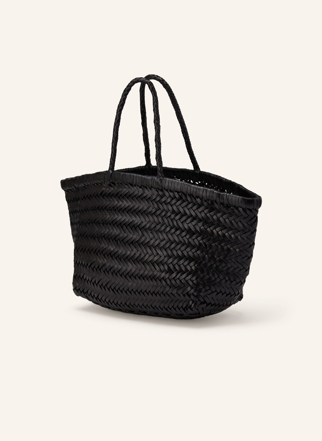 DRAGON DIFFUSION BAMBOO TRIPLE JUMP SMALL handbag: BLACK
